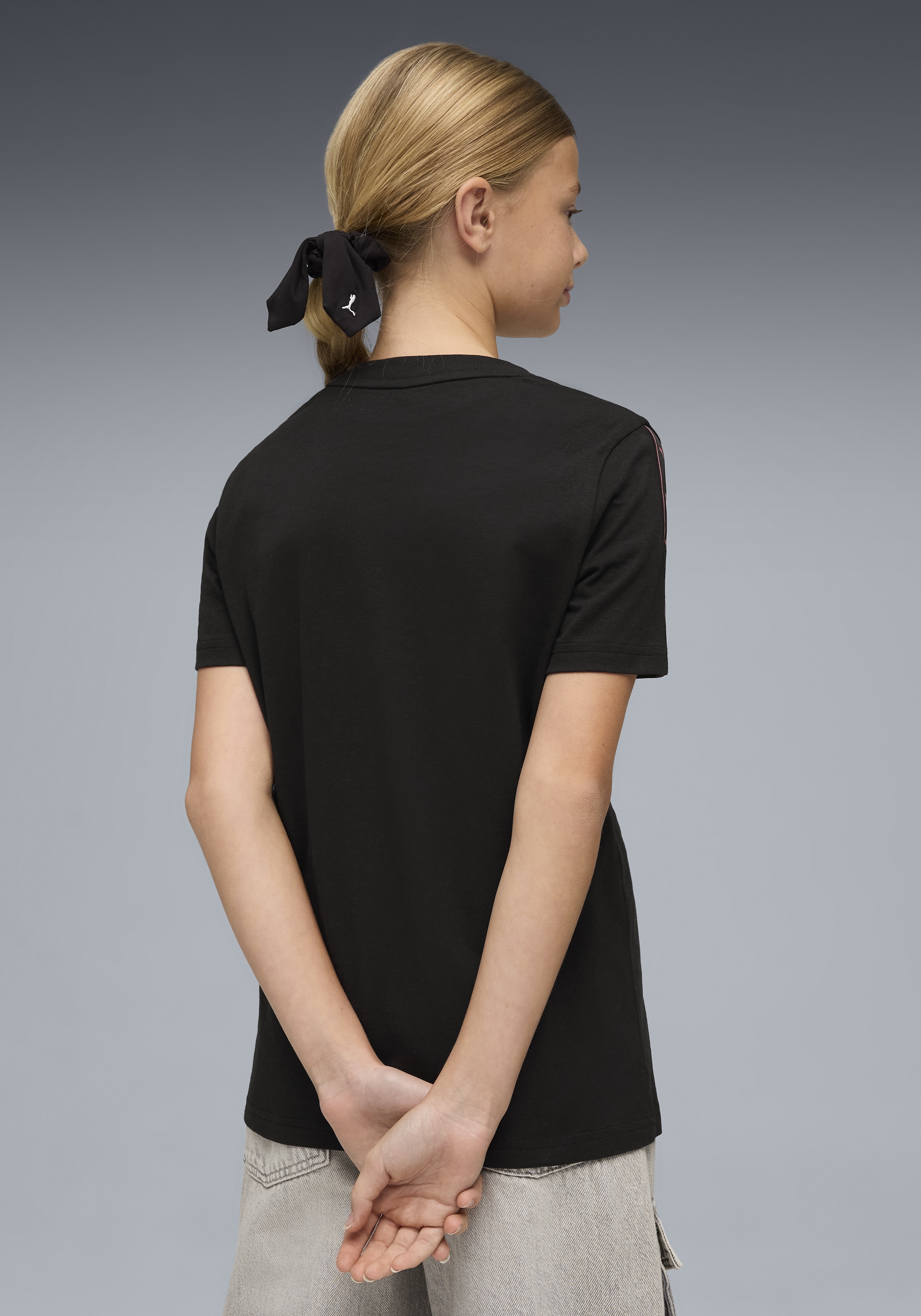 PUMA T-shirt »ESS TAPE TEE G« Regular Fit, Kurzarm, für vielseitige Aktivitäten, aus Baumwolle