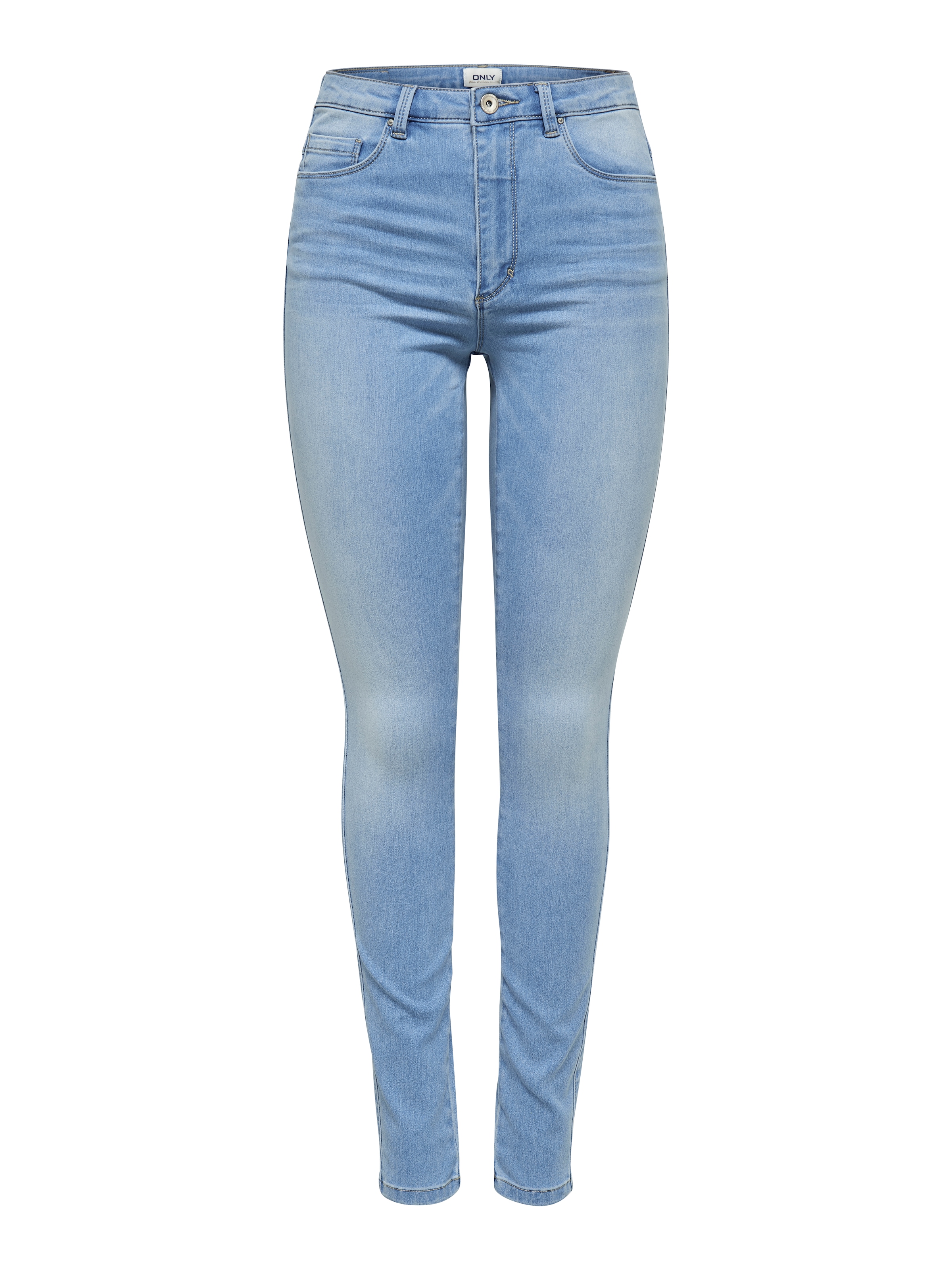 ONLY Jeans taille haute »ONLROYAL – Skinny-Jeans mit hoher Taille und Abriebeffekt« skinny fit, casual, Denim, Baumwollmischung, Eingrifftaschen