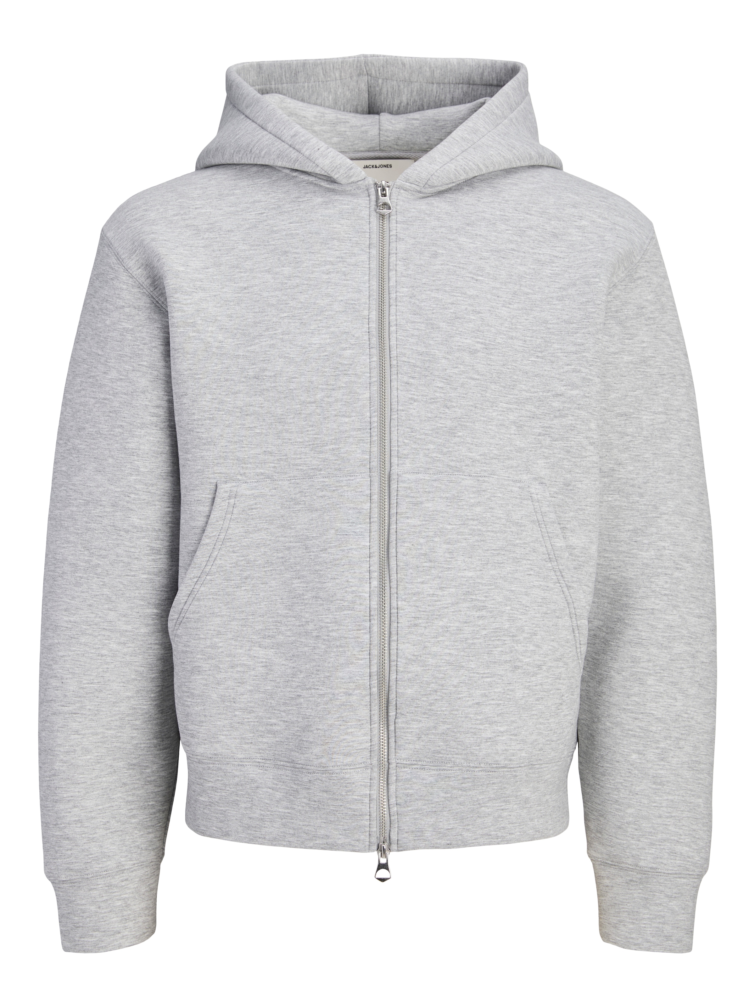 Jack & Jones Sweat à capuche »JCOLEGACY SWEAT SCUBA ZIP HOOD NOOS« mélange de matières, coupe ample