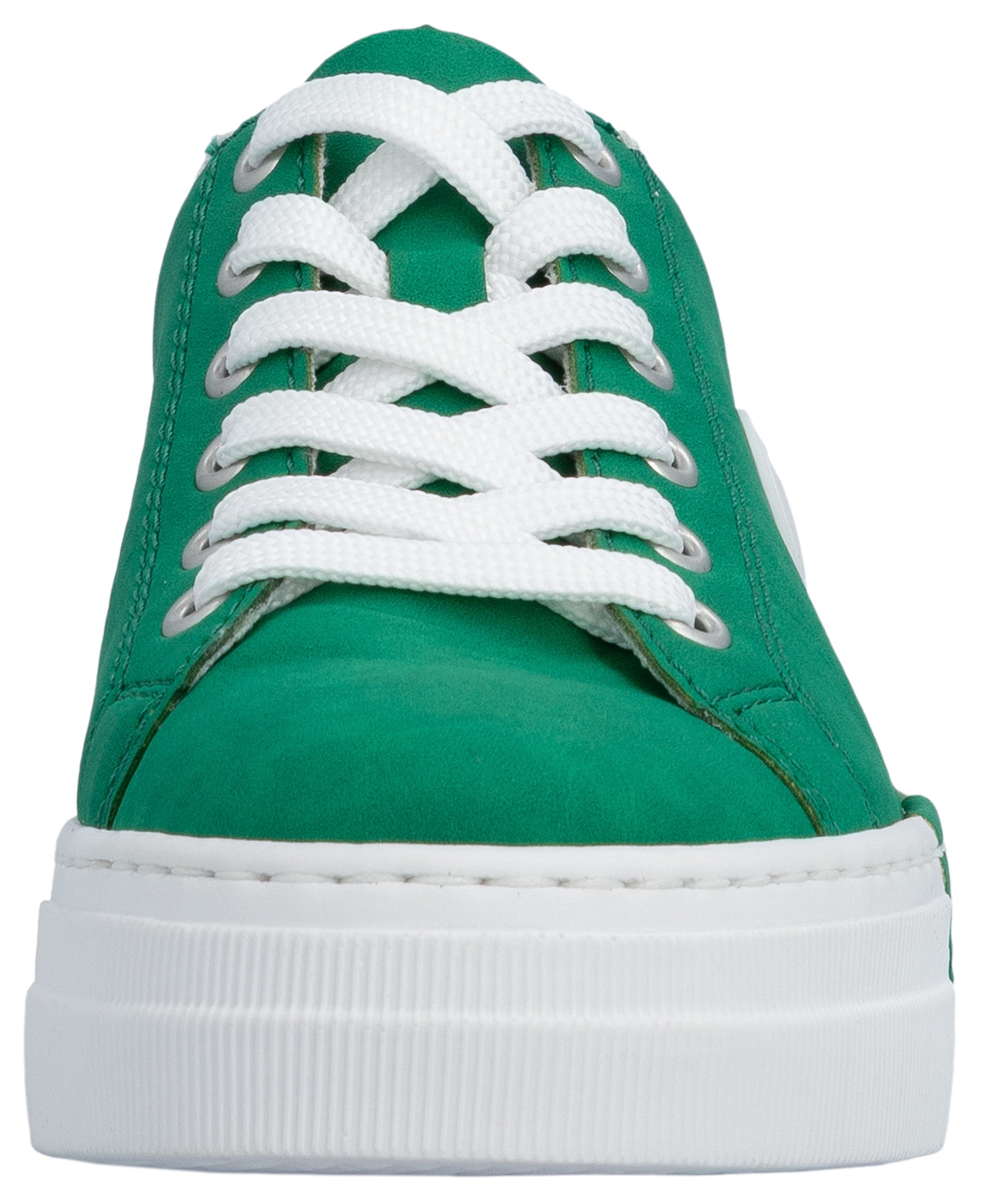 Rieker Sneaker  , Freizeitschuh, Halbschuh, Schnürschuh mit Plateausohle