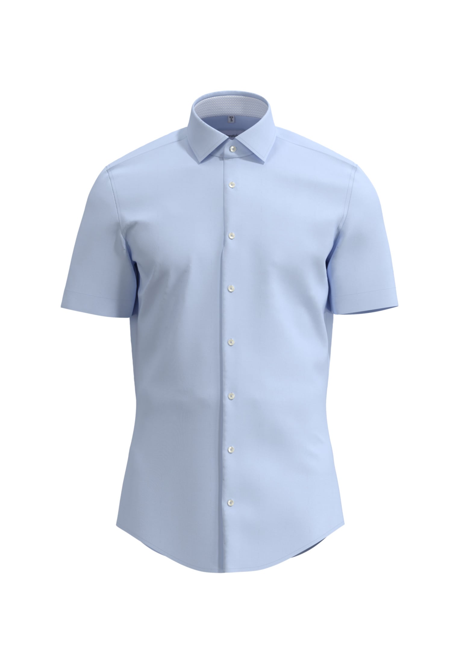 seidensticker Chemise d'affaires »Shaped« Shaped 1/2 Kentkragen Uni