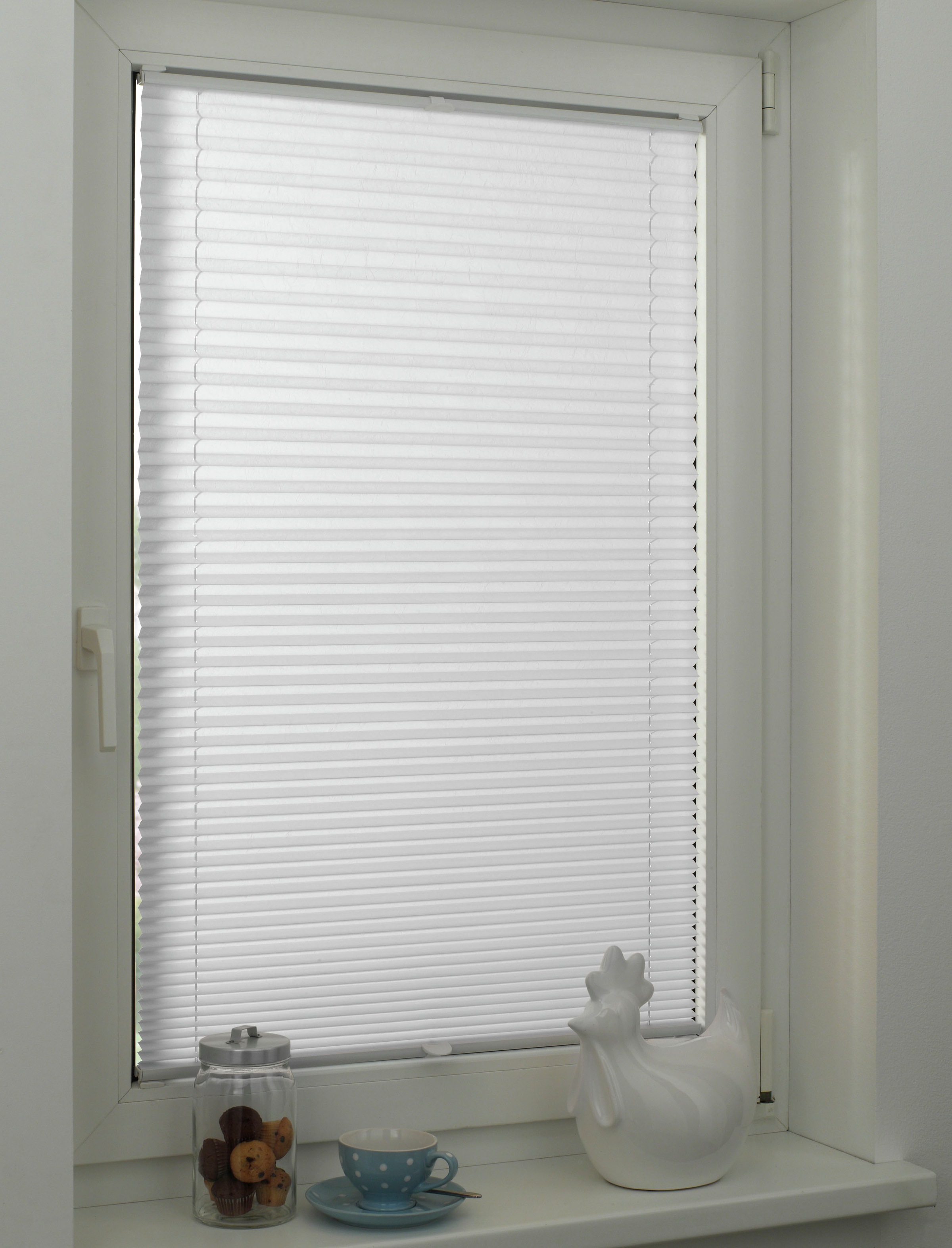 GARDINIA Plissé »Concept Tageslicht« blickdicht mit Bohren verspannt in der Breite kürzbar