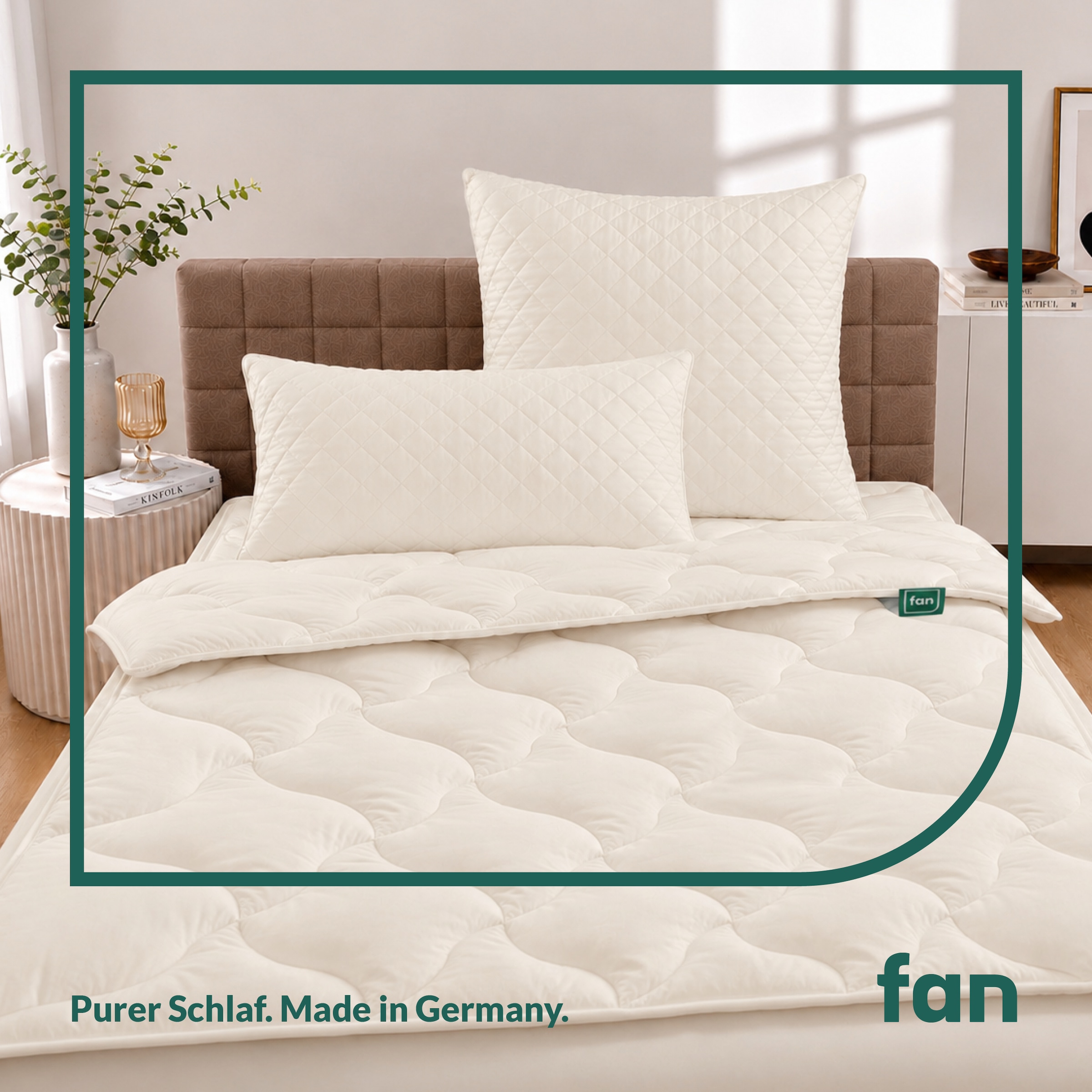 fan Naturhaarbettdecke »Baby Alpaka, Bettdecke in 135x200 und weiteren Grössen erhältlich« leicht Füllung 97% Alpaka & 3% sonstige Faser 1 Stk. tlg. Bettdecke aus Naturhaar hergestellt in Deutschland