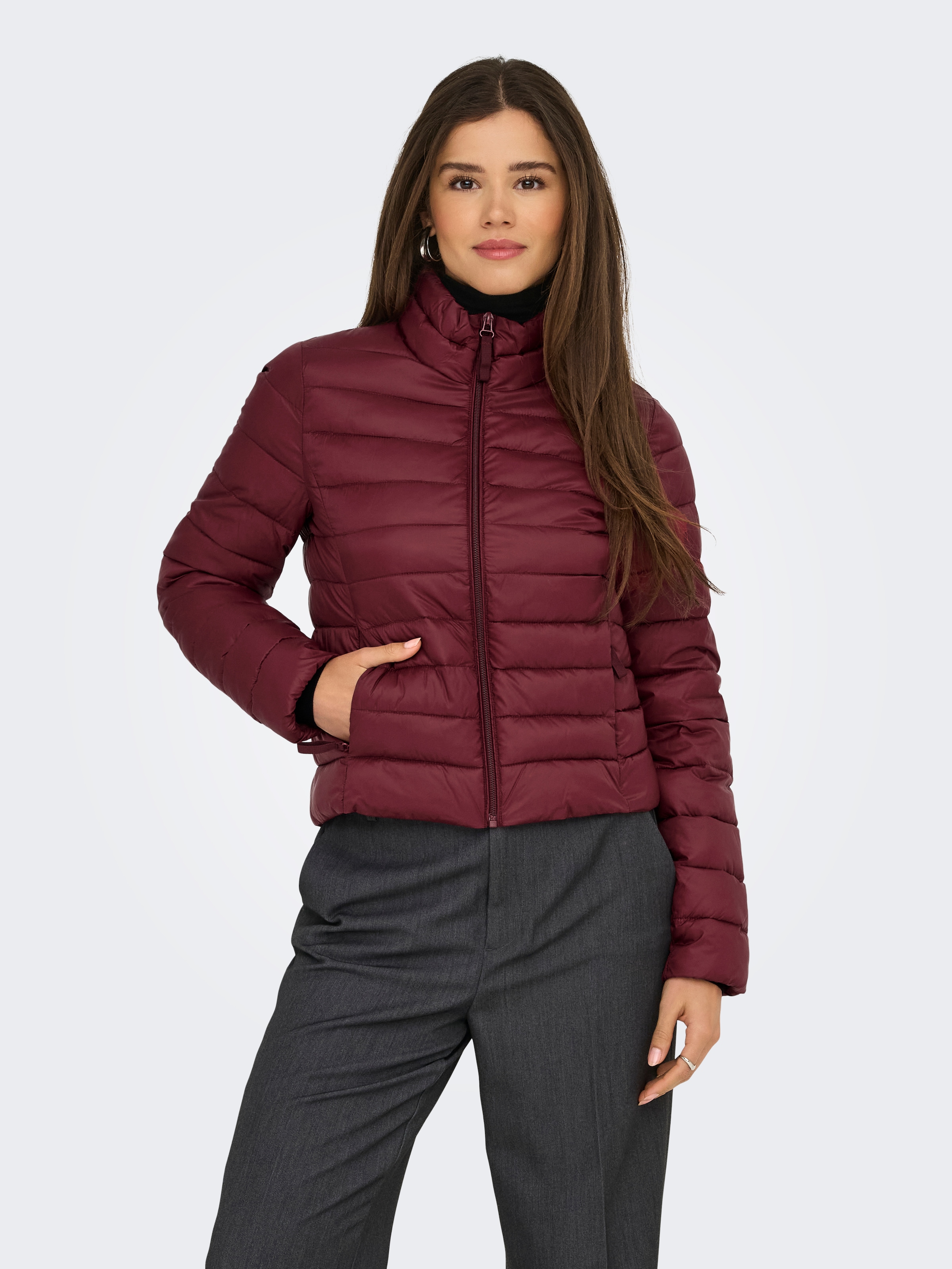 ONLY Outdoorjacke »ONLTAHIA LW QUILTED JACKET OTW NOOS« ohne Kapuze
