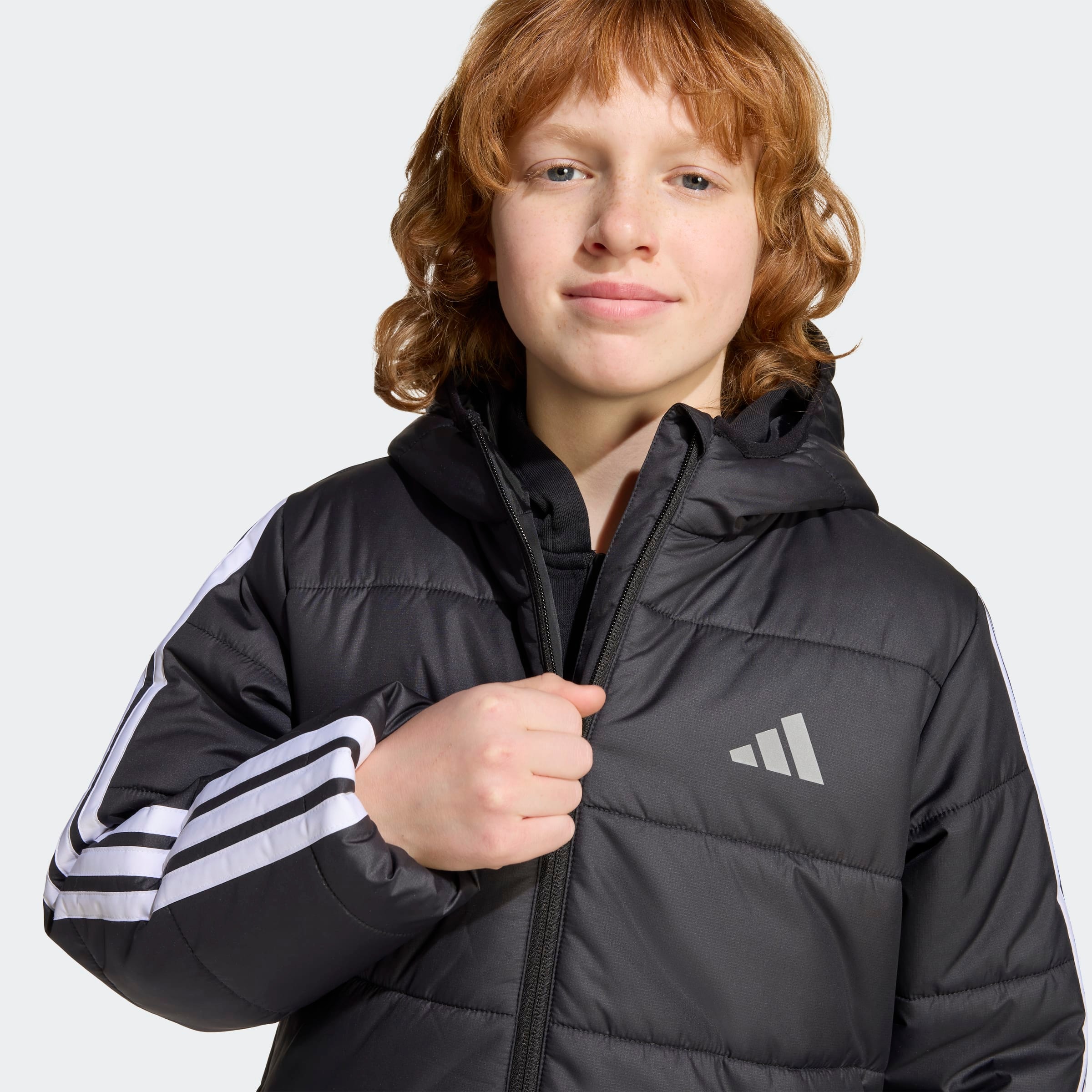 adidas Sportswear Veste d'hiver »ESSENTIALS 3-STREIFEN GEFÜTTERTE«