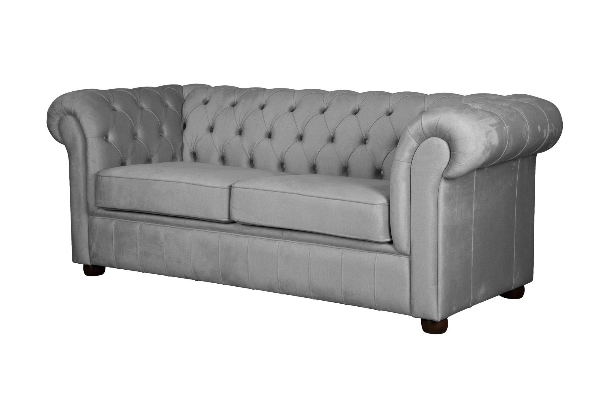 Home affaire 3-places »CHARENTE, optionale Schlafsofa, Chesterfield-Sofa, Bettfunktion« mit edler Knopfheftung und typischen Armlehnen, B/T/H 198/89/74 cm