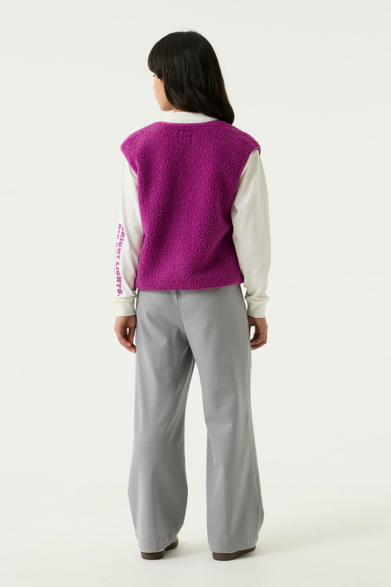 Garcia Gilet tricoté avec broderie