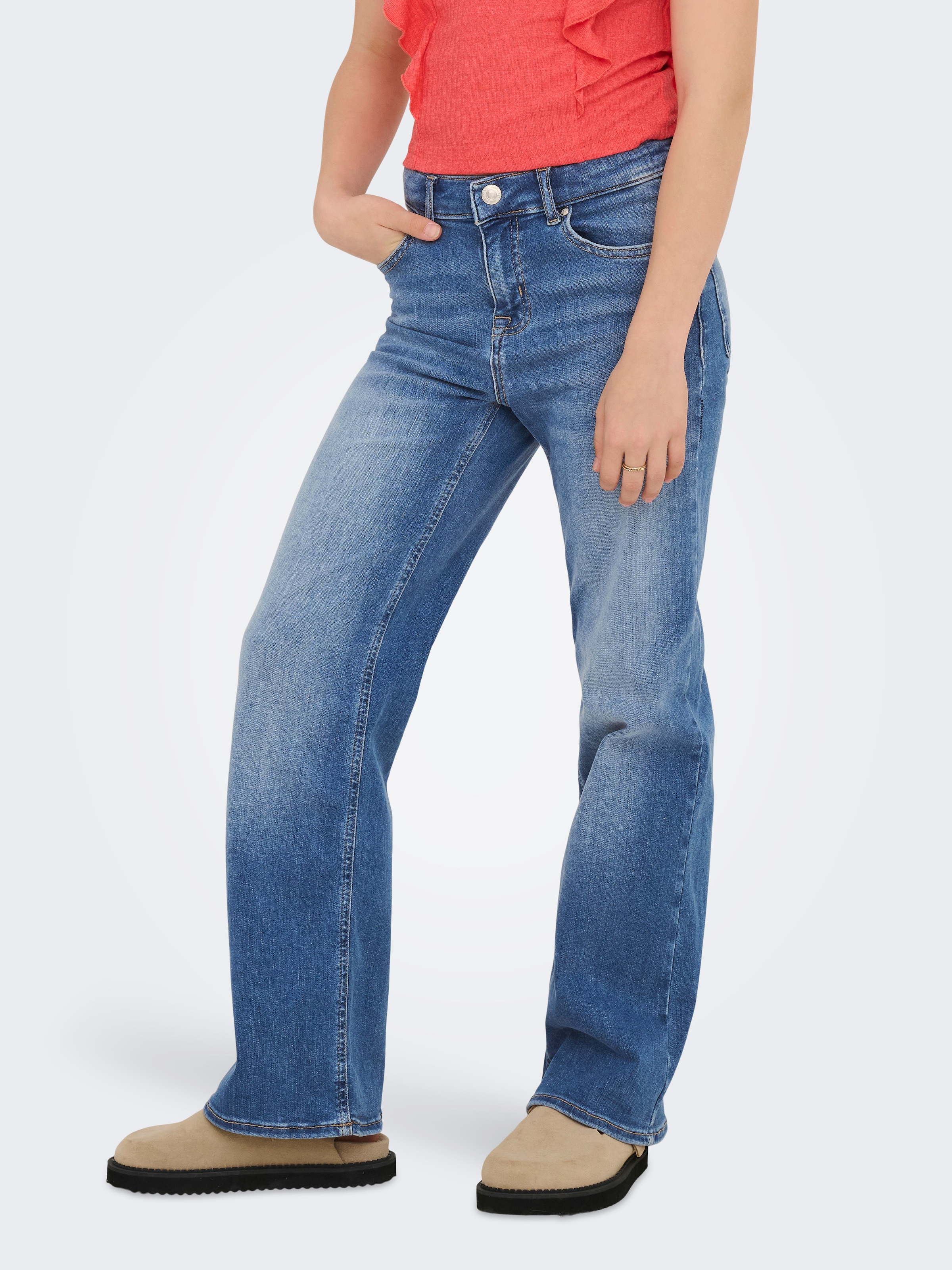 KIDS ONLY Jeans large »KOGMADISON BLUSH WIDE DNM CRO37 NOOS«