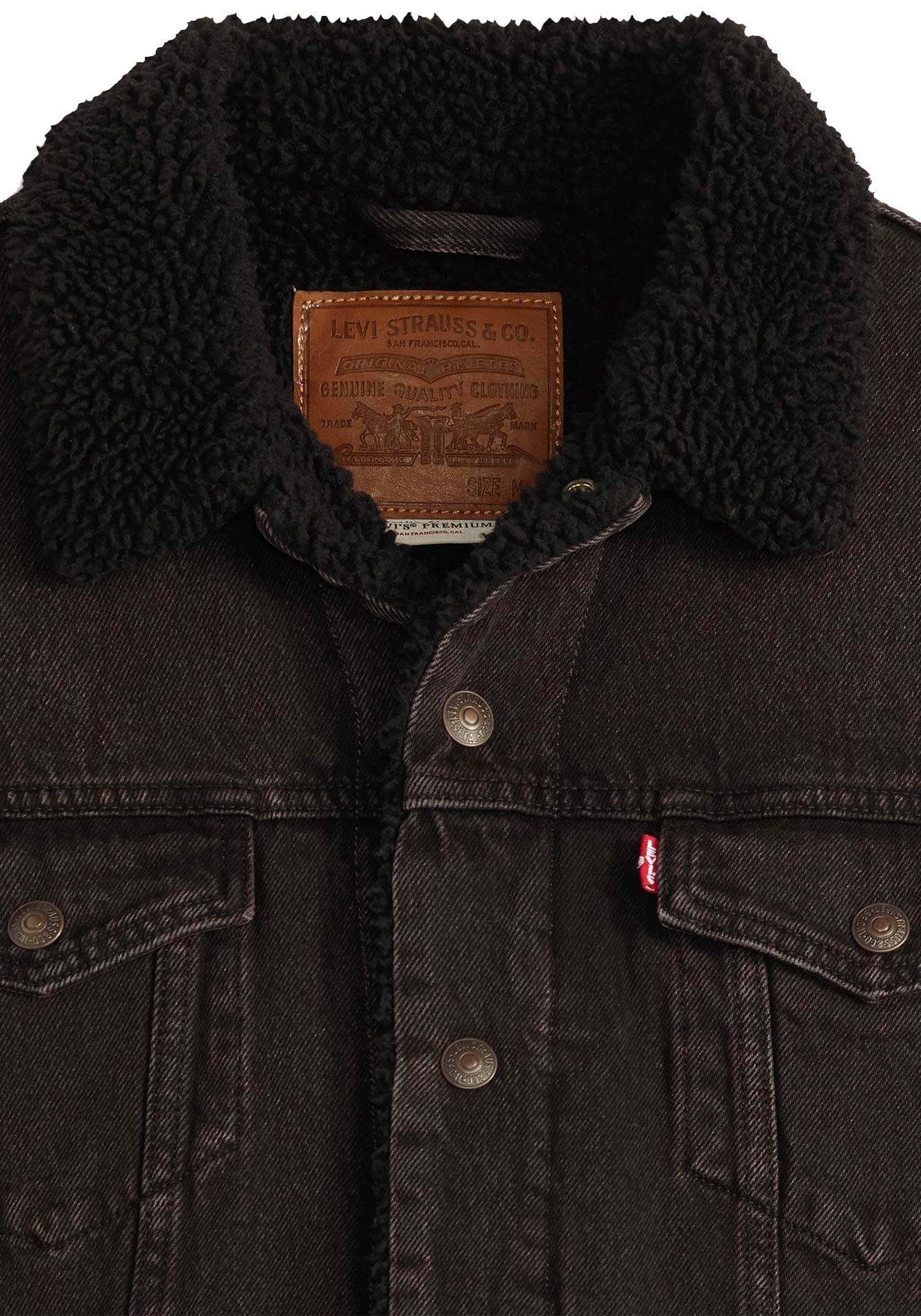 Levi's® Veste courte »SHERPA« mit Sherpa Fütterung