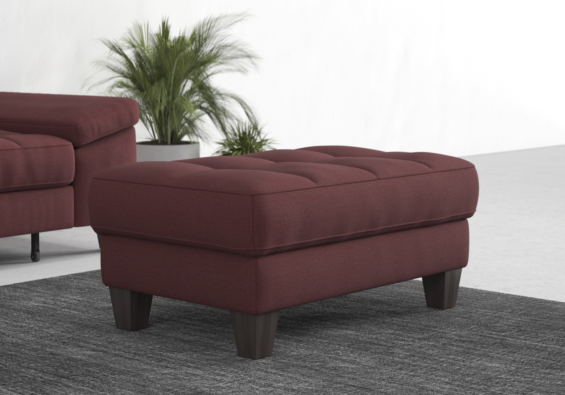 sit&more Stauraumhocker »Westham« wahlewise mit/ohne Federkern