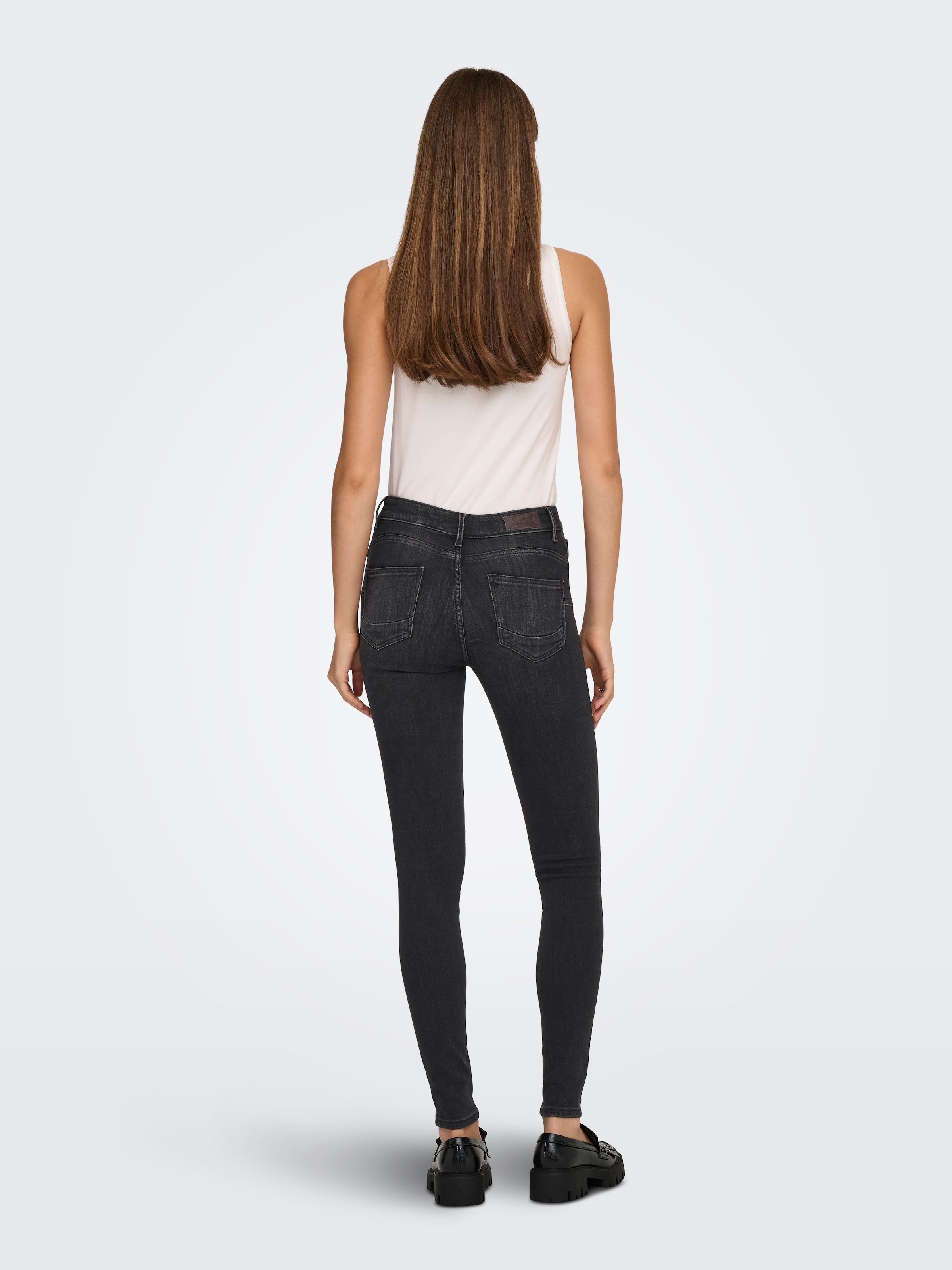 ONLY Jeans skinny »ONLPOWER MID WAIST PUSH UP SK DNM BOX«