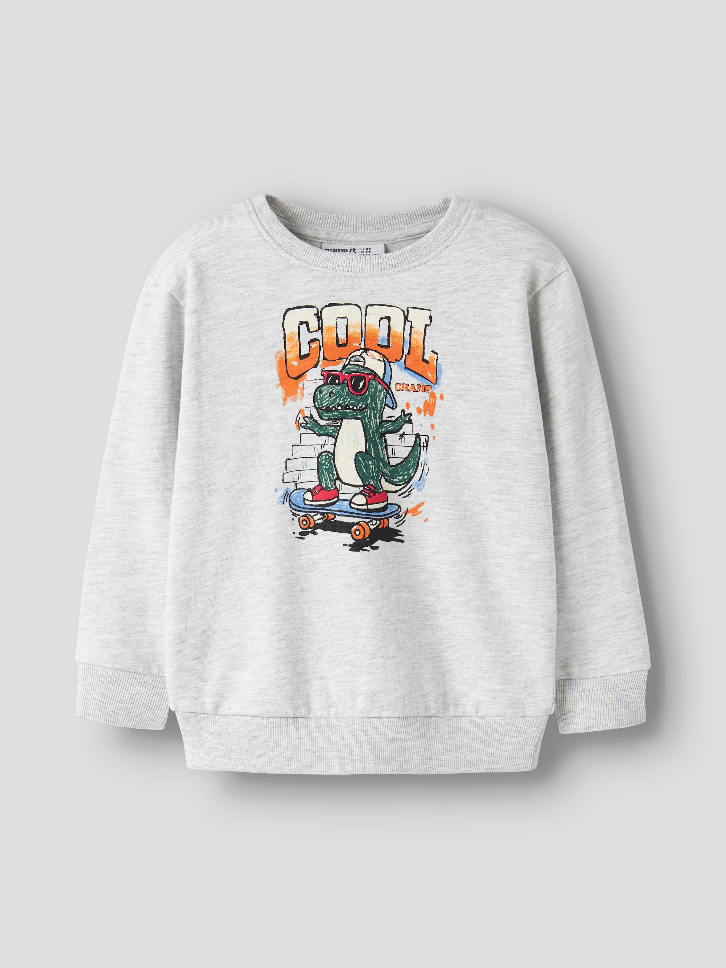 Name It Sweatshirt »NMMLORENZO LS NREG SWEAT BRU BOX«, Baumwolle, regular fit
