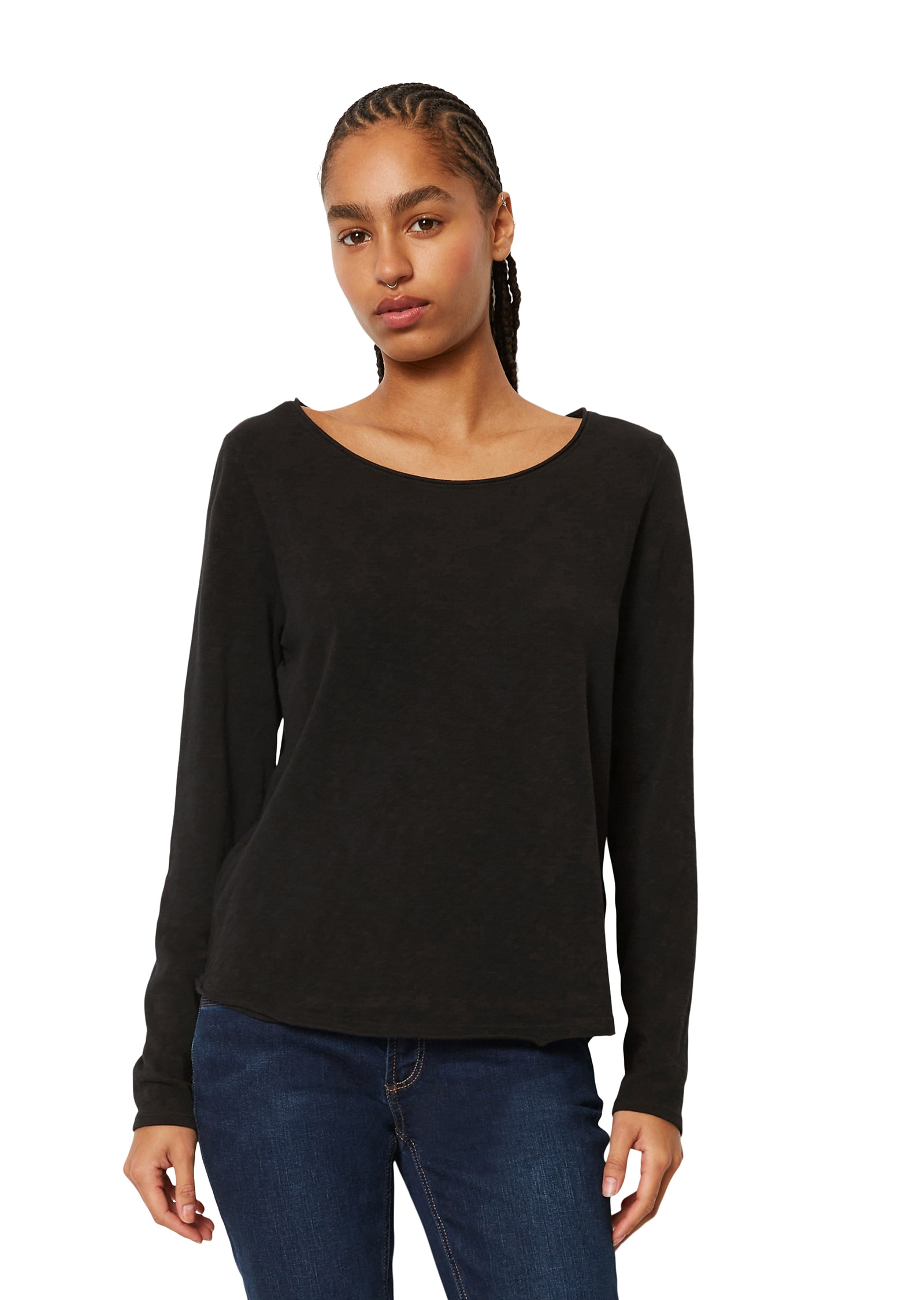 Marc O'Polo DENIM T-shirt à manches longues als tolles Langarm-Basic
