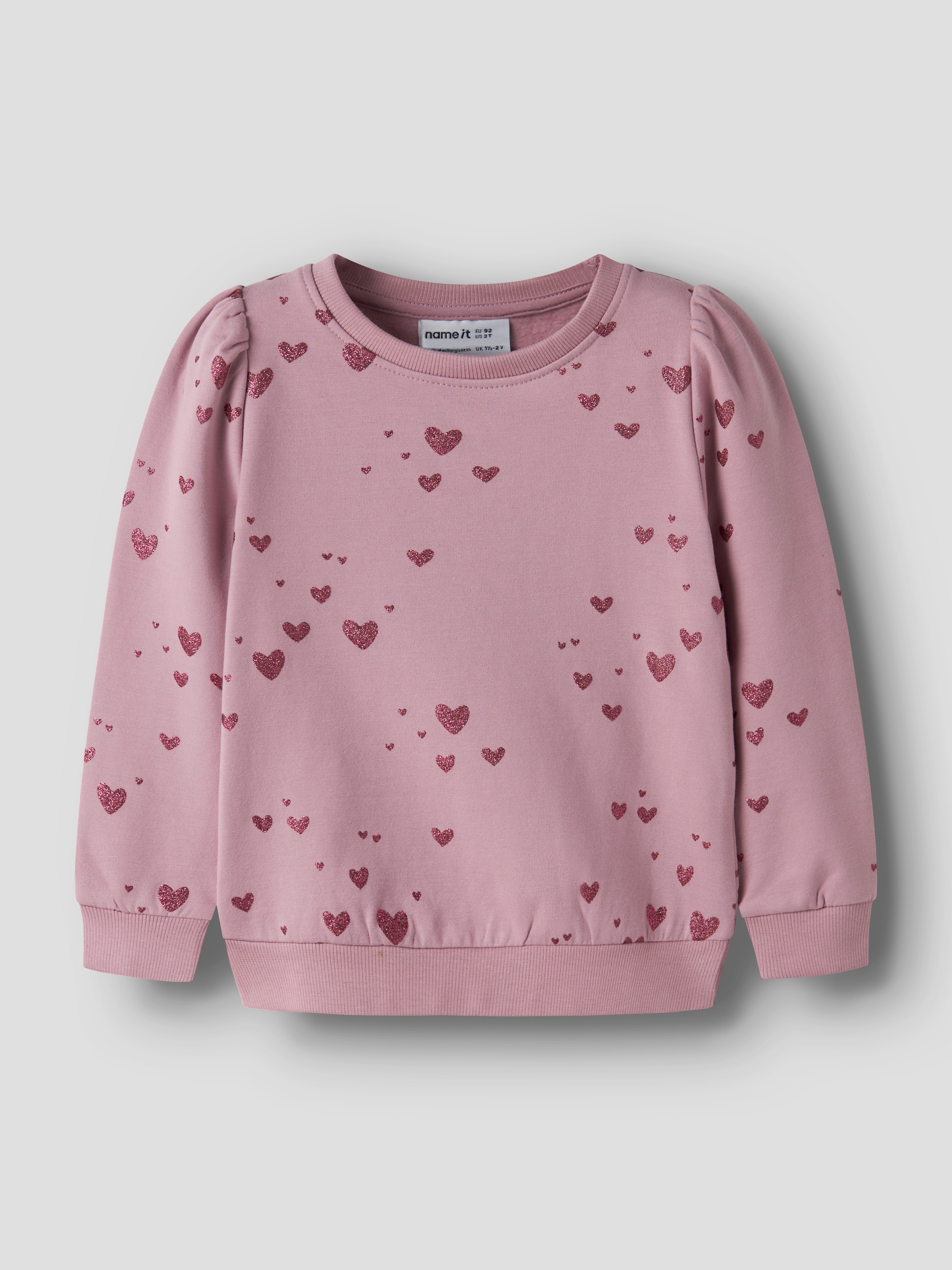 Name It Sweatshirt »NMFOMA LS SWEAT BRU«, Baumwollmischung, regular fit
