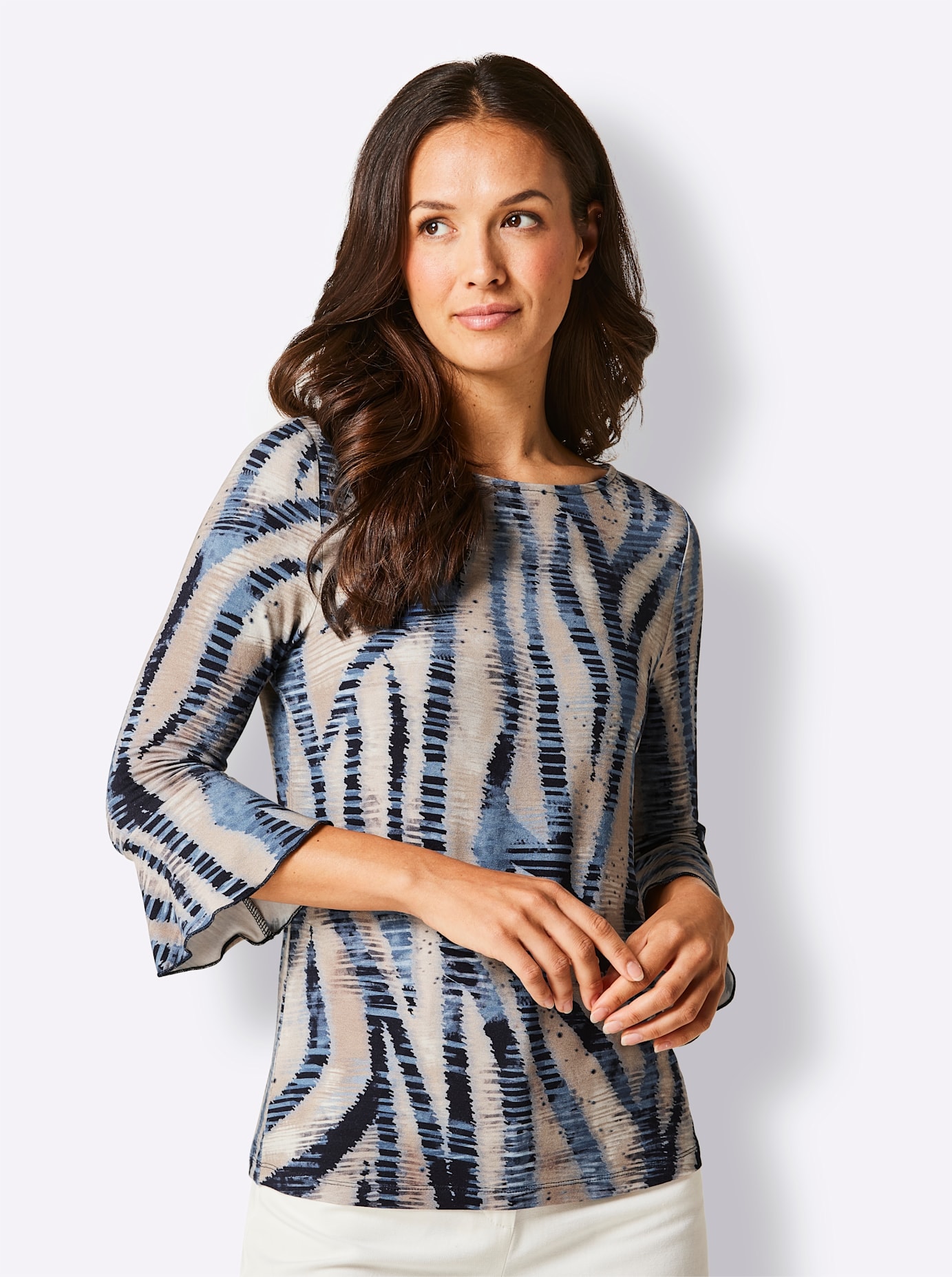 CREATION L PREMIUM Print-Shirt »Viskose-Seiden-Shirt« 1 Stk.