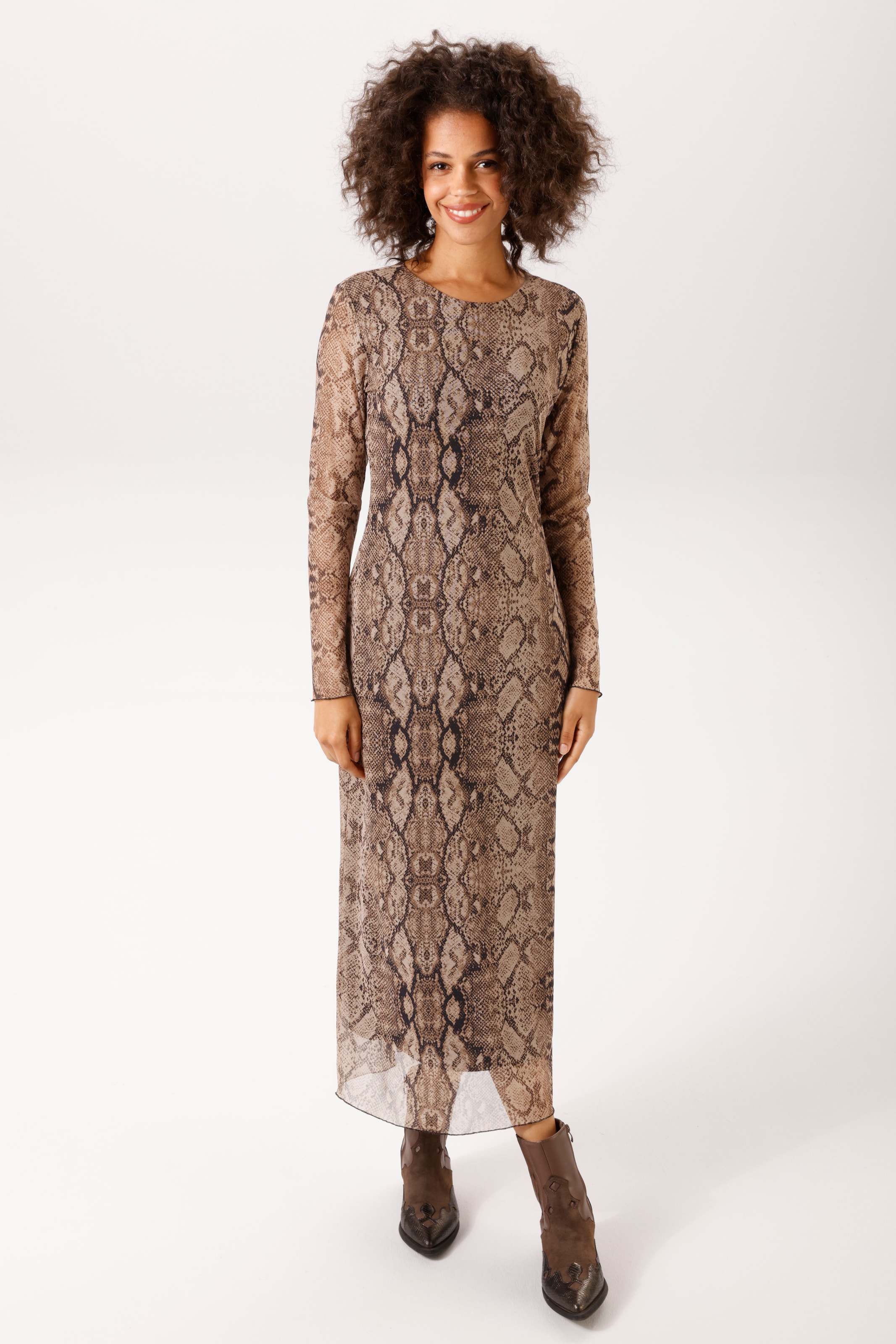 Aniston CASUAL Maxi robe avec motif graphique effet serpent - NOUVELLE COLLECTION
