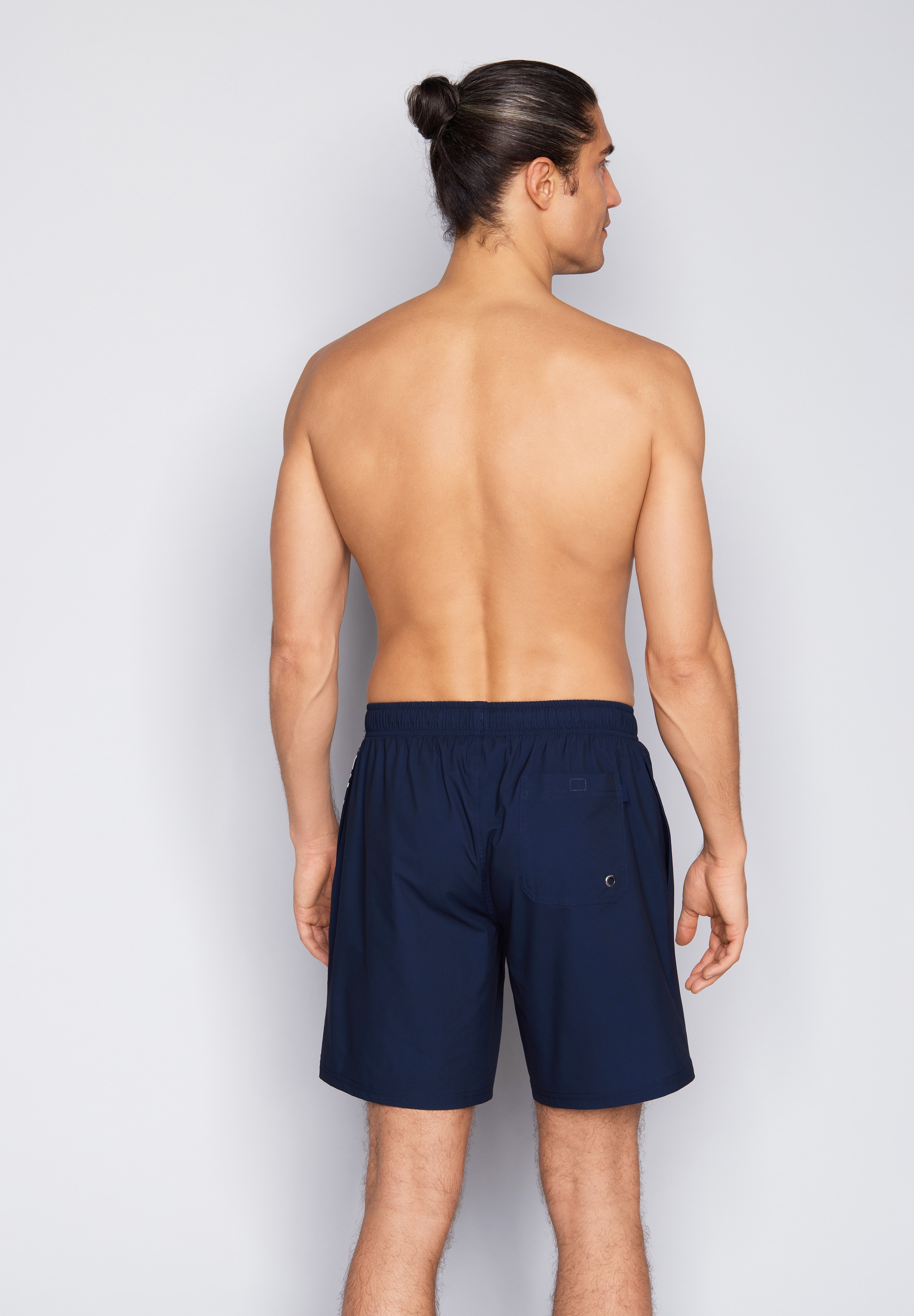 JOOP! Short de bain »Deco Logo Placement« mit seitlichen Taschen und grossem Wording