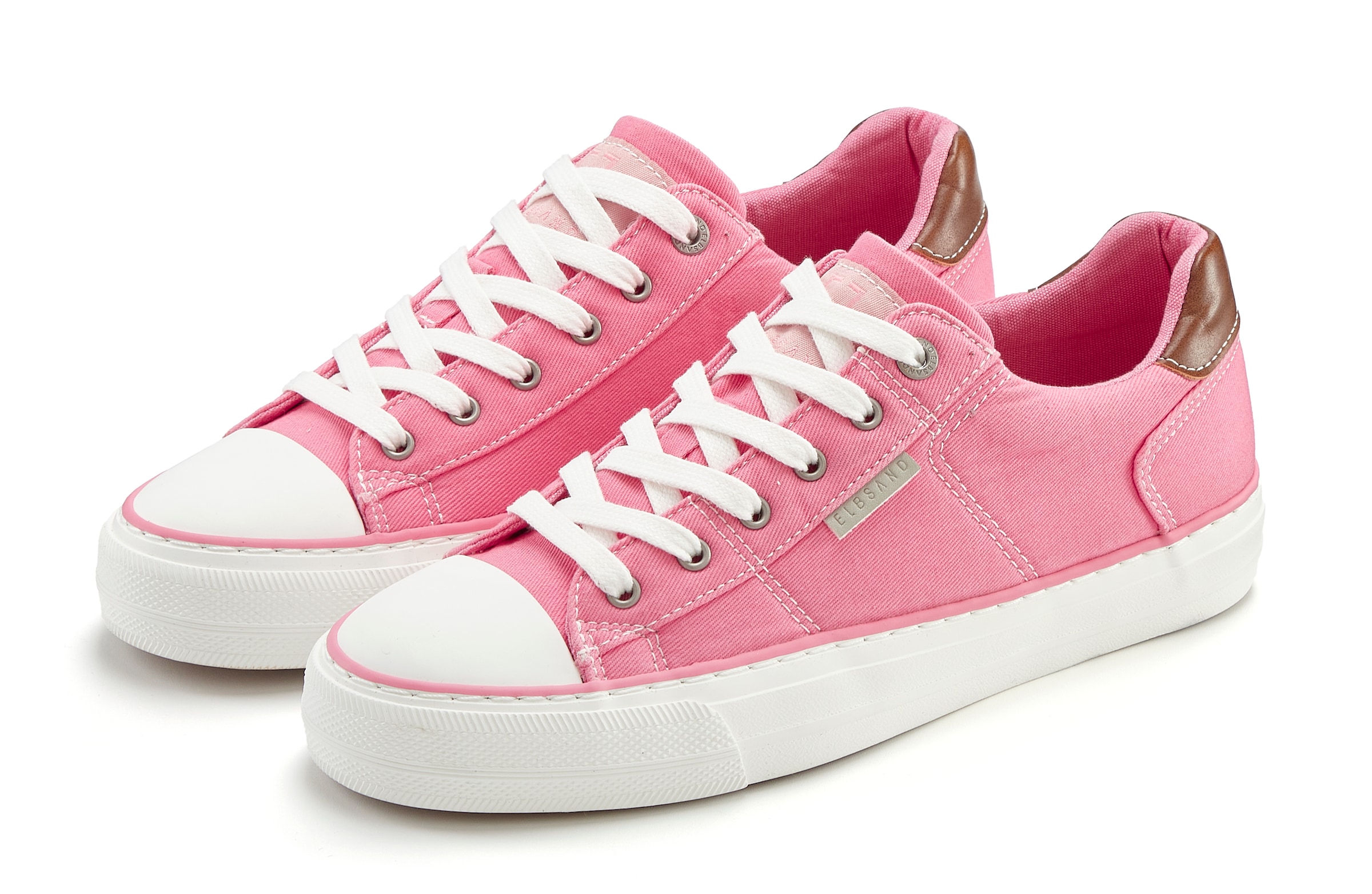 Elbsand Sneakers »Schnürschuh, Freizeitschuh, Stoffschuh, Halbschuh, Turnschuh«  derby en textile souple unisexe VEGAN