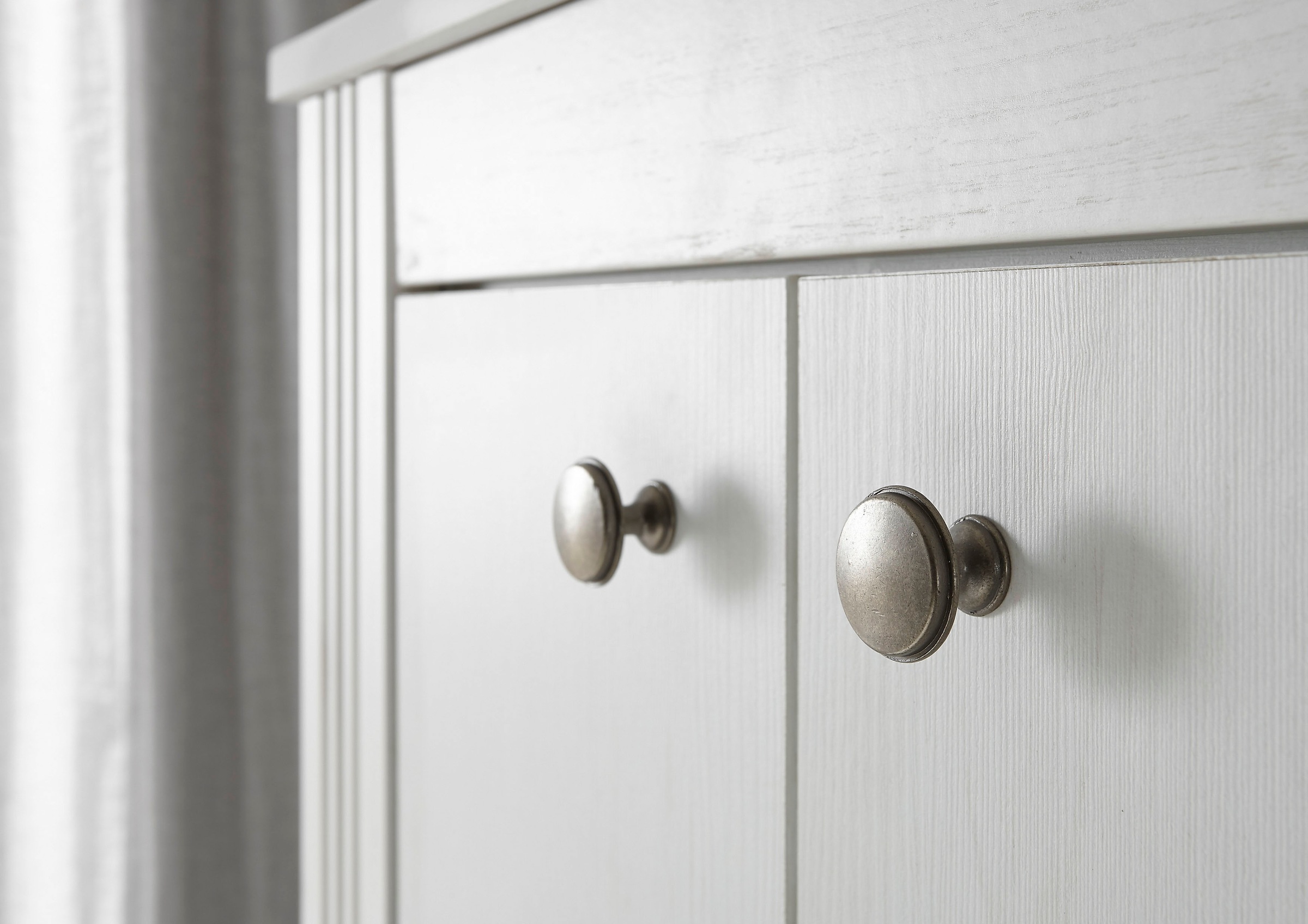 GOODproduct Ensemble de meubles de salle de bain »WESTMINSTER, Bad im Landhausstil, 2-teiliges Badezimmer« 2 cuis tlg.