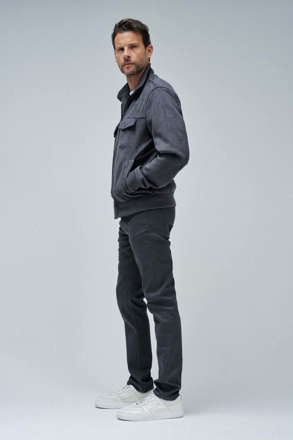 Salsa Kurzjacke »Salsa Jeans Jacke Suede Trucker Jacket«