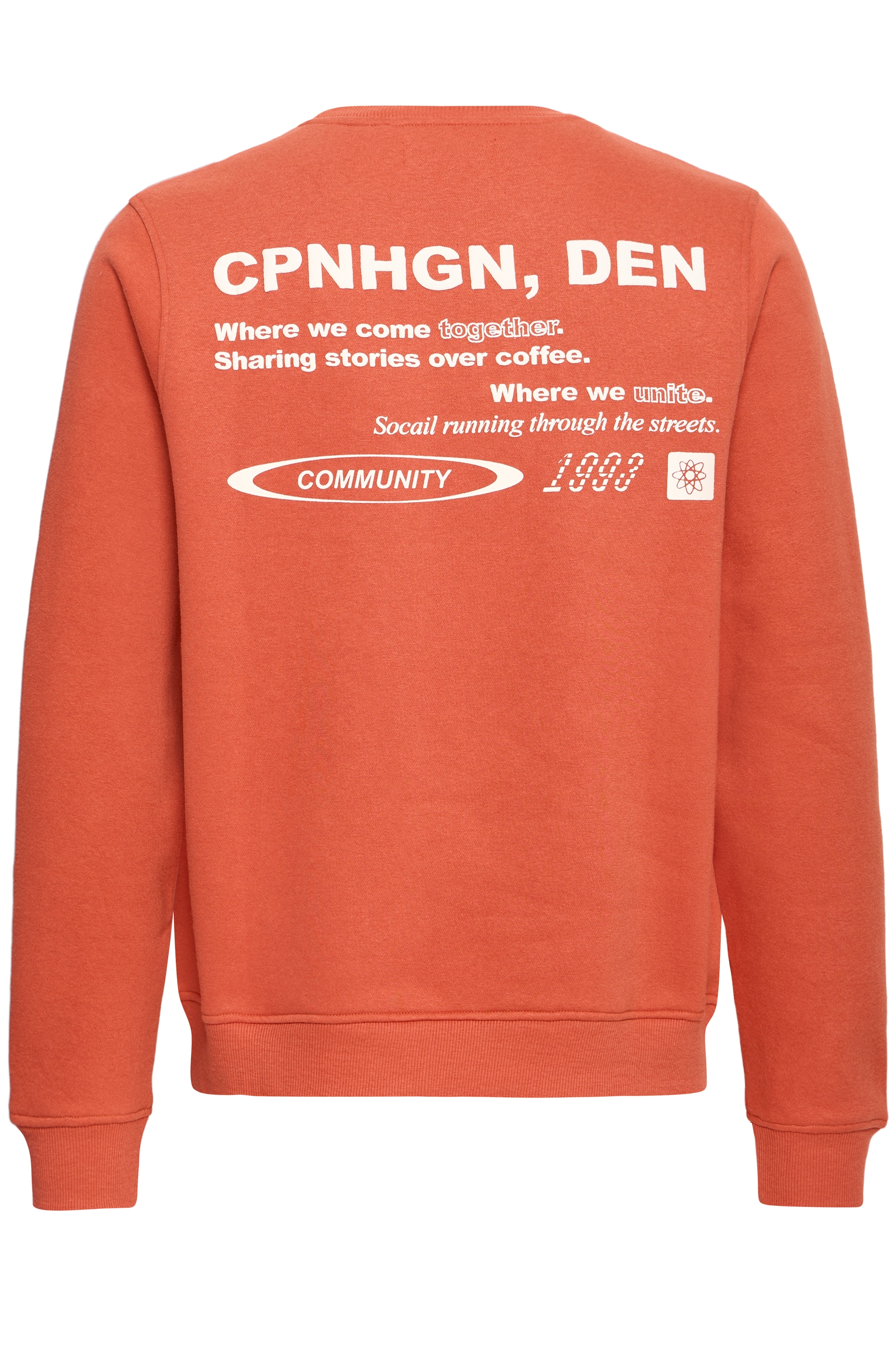 Blend Sweat-shirt »BHKEYAN GRAPHIC CREW SWEAT«, mélange coton, coupe régulière
