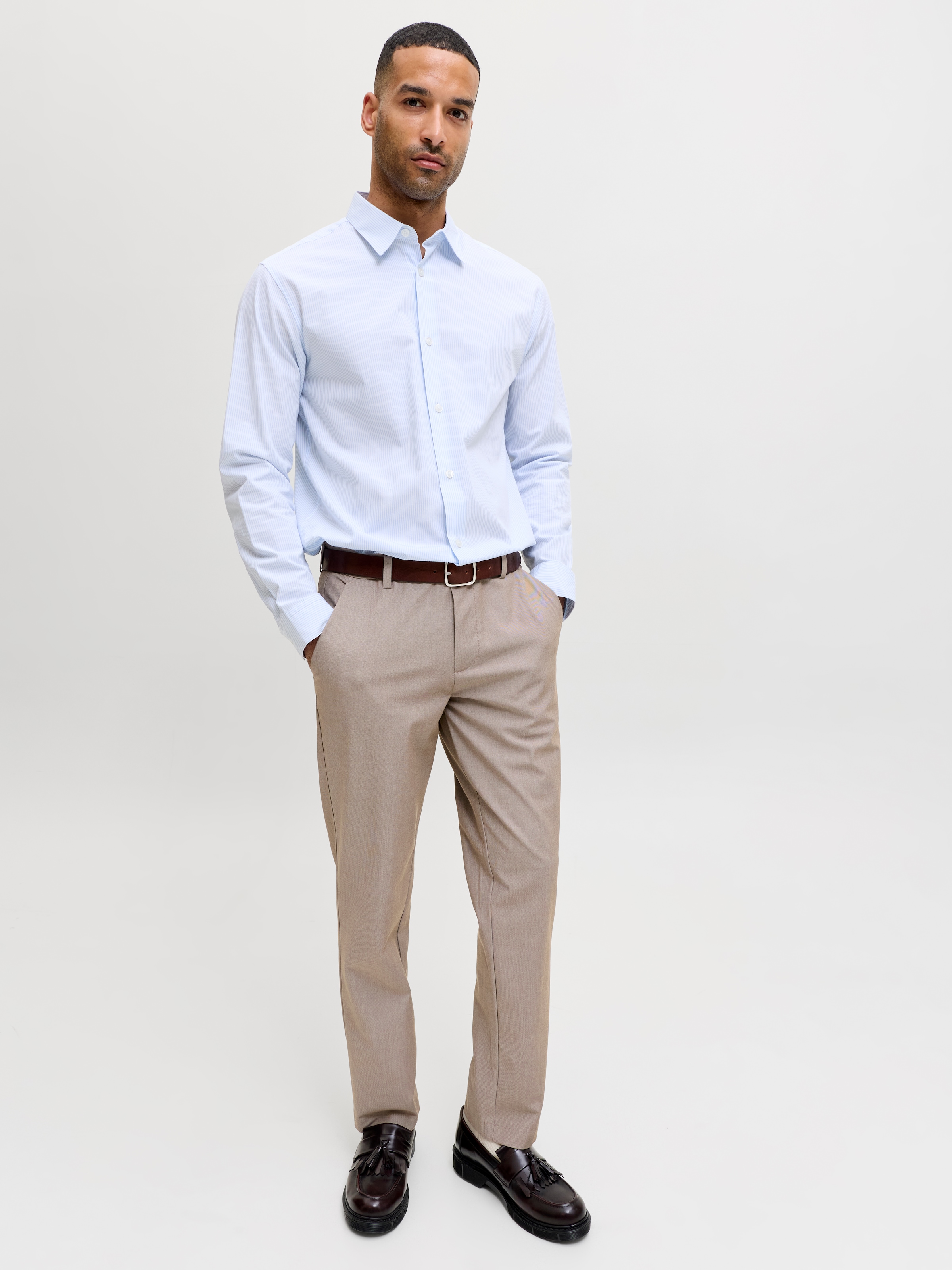 Jack & Jones Chinos »JPSTOLLIE CONNOR CHINO NOOS«  Materialmix, regular fit