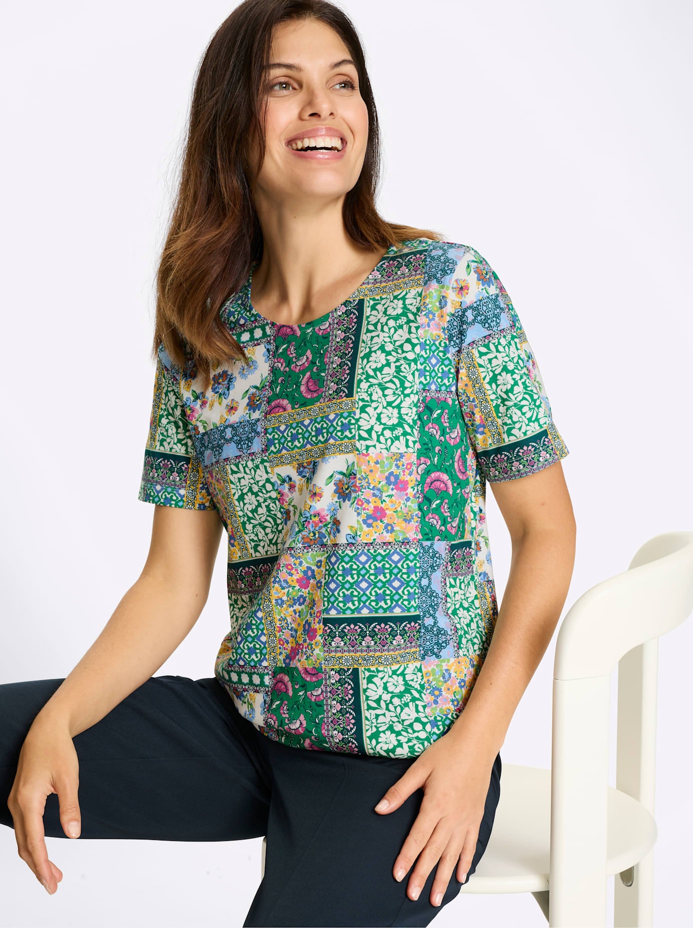 Classic Basics Print-Shirt »Kurzarm-Shirt« 1 tlg.