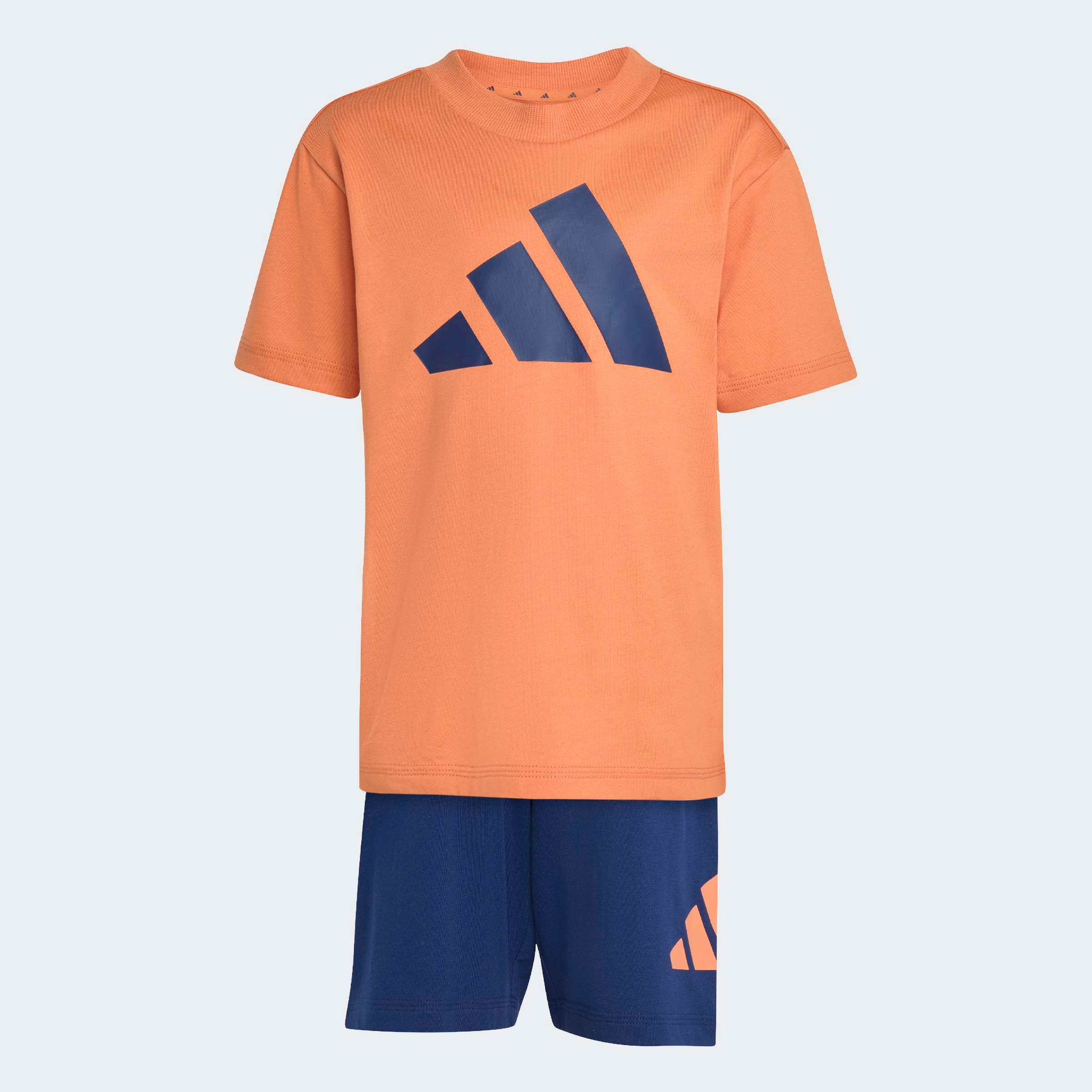 adidas Sportswear Trainingsanzug »LK BL T-SET 160« 2 tlg. für Kinder, zweiteilig, aus Baumwolle