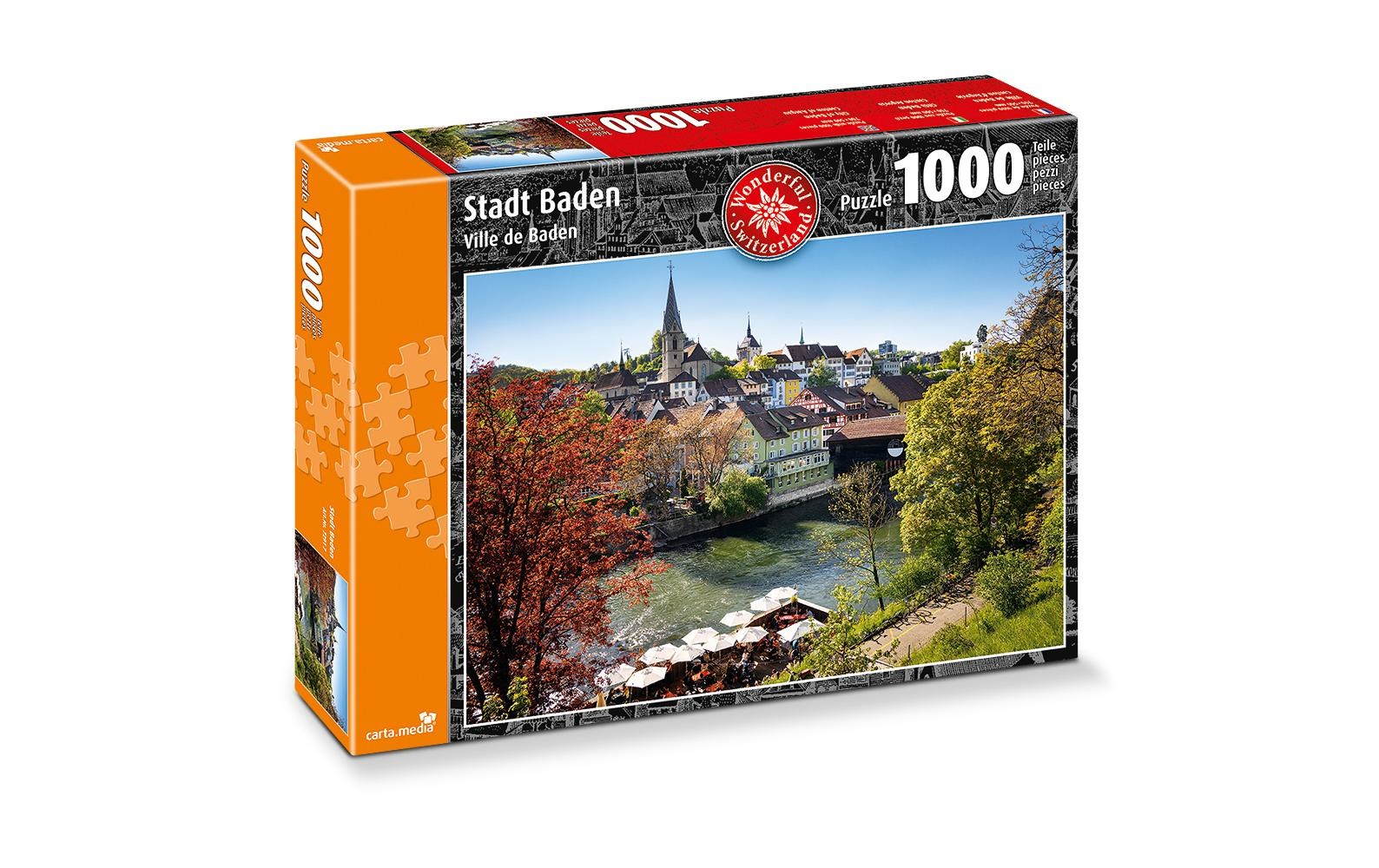   Puzzle »Stadt Baden 1000 Teile«