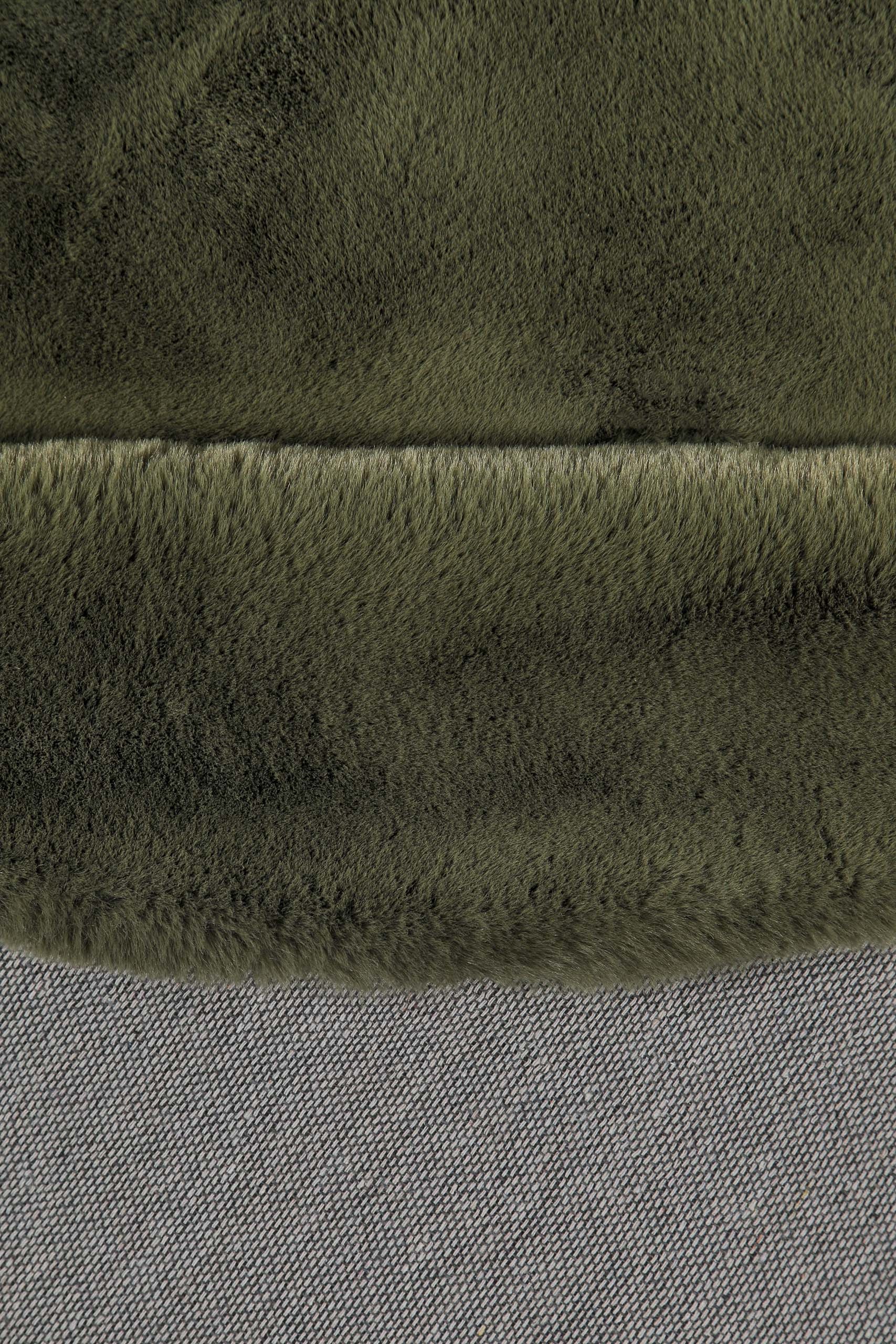 Esprit Tapis à poils longs »Alice  ESP-4377  Kunstfell« Rond 25 mm Höhe Kaninchenfell-Haptik, besonders weich und dicht, für alle Räume