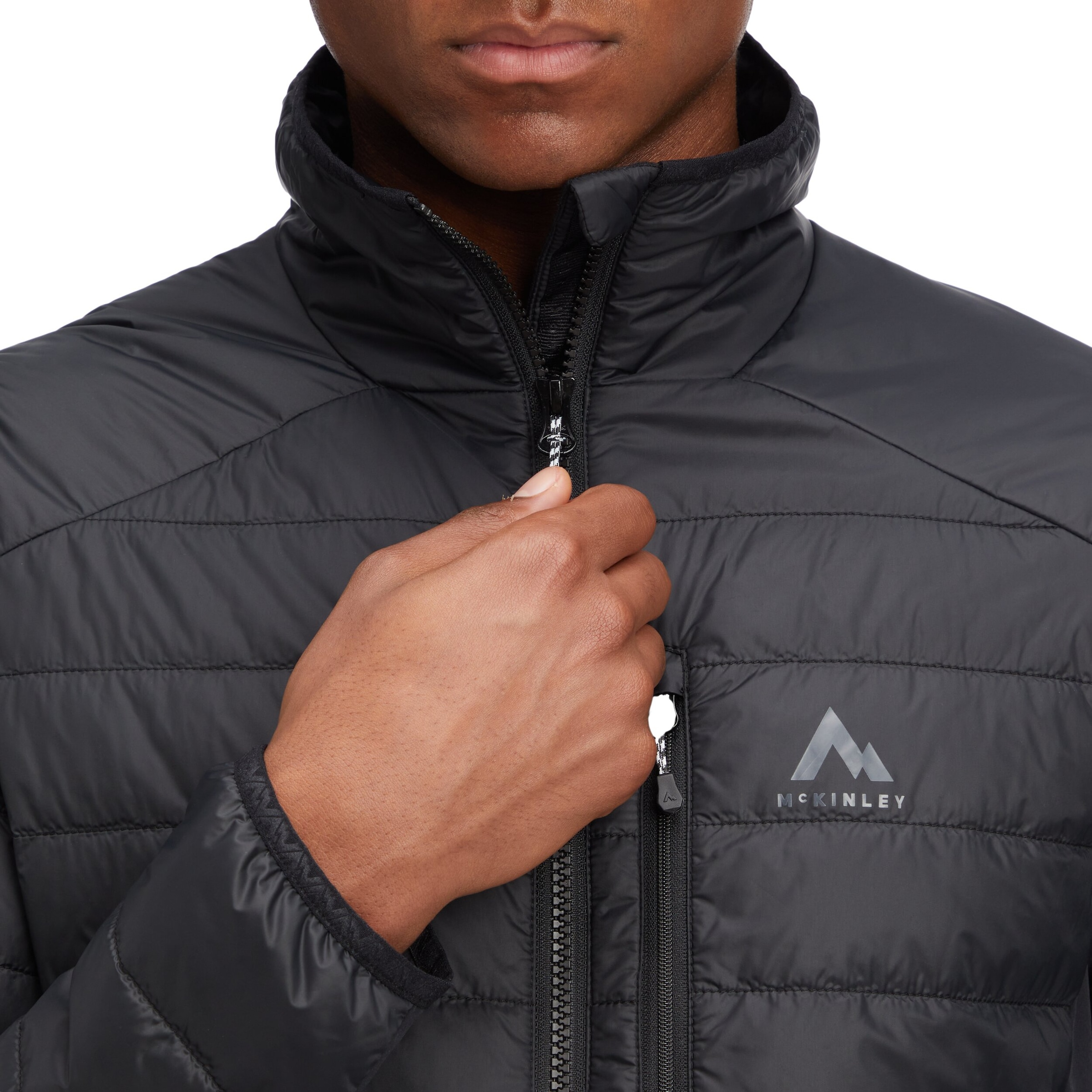 McKINLEY Veste d'extérieur »Jacke Sierre HYB JKT M« construction hybride, poches zippées, respirant