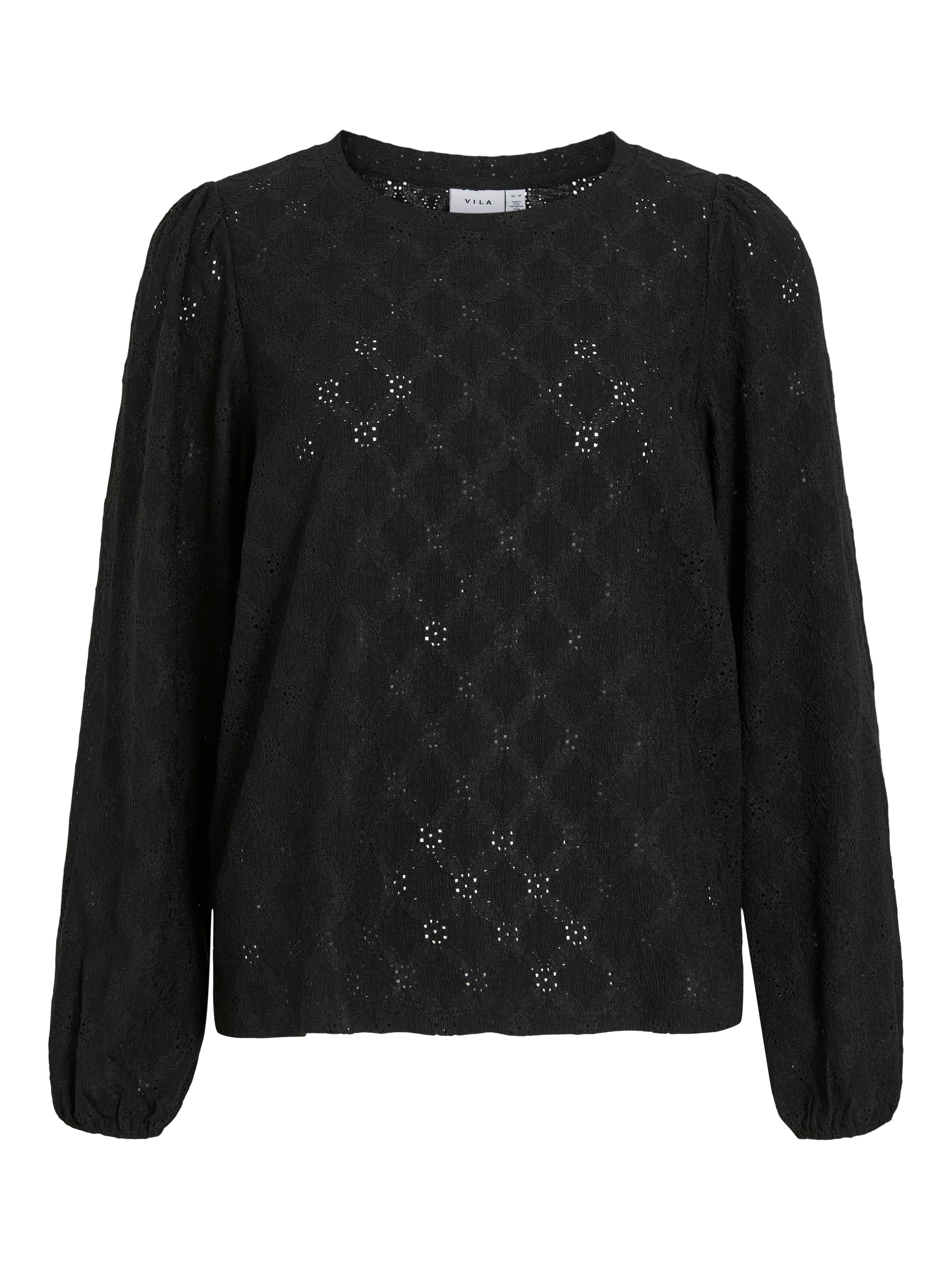 Vila T-shirt à manches longues »VIASTA O-NECK L/S TOP - NOOS«