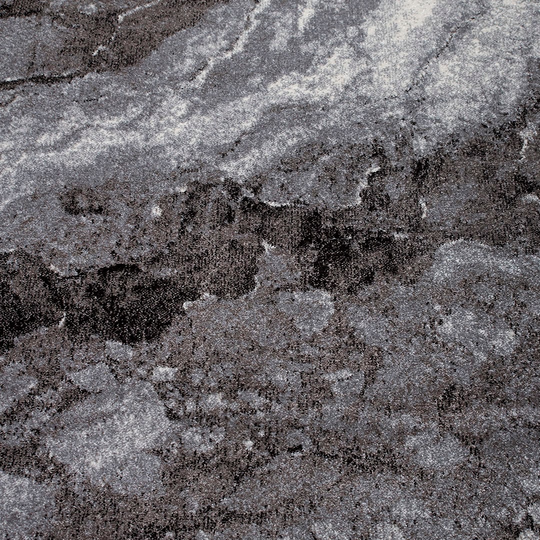 my home Teppich »Sonnenhang« rechteckig 9 mm Höhe mit besonders weichem Flor, Kurzflor, modernes Marmor Design