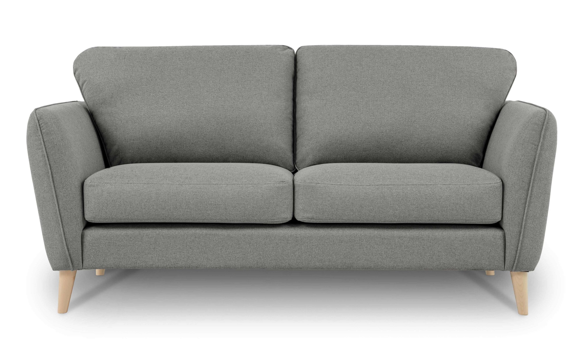 Home affaire 2-Sitzer »MARSEILLE Kompaktsofa 170 cm, Cord, Flachgewebe, Struktur, Webstoff« Massivholzbeine Eiche, Landhausstil, Wellenunterfederung
