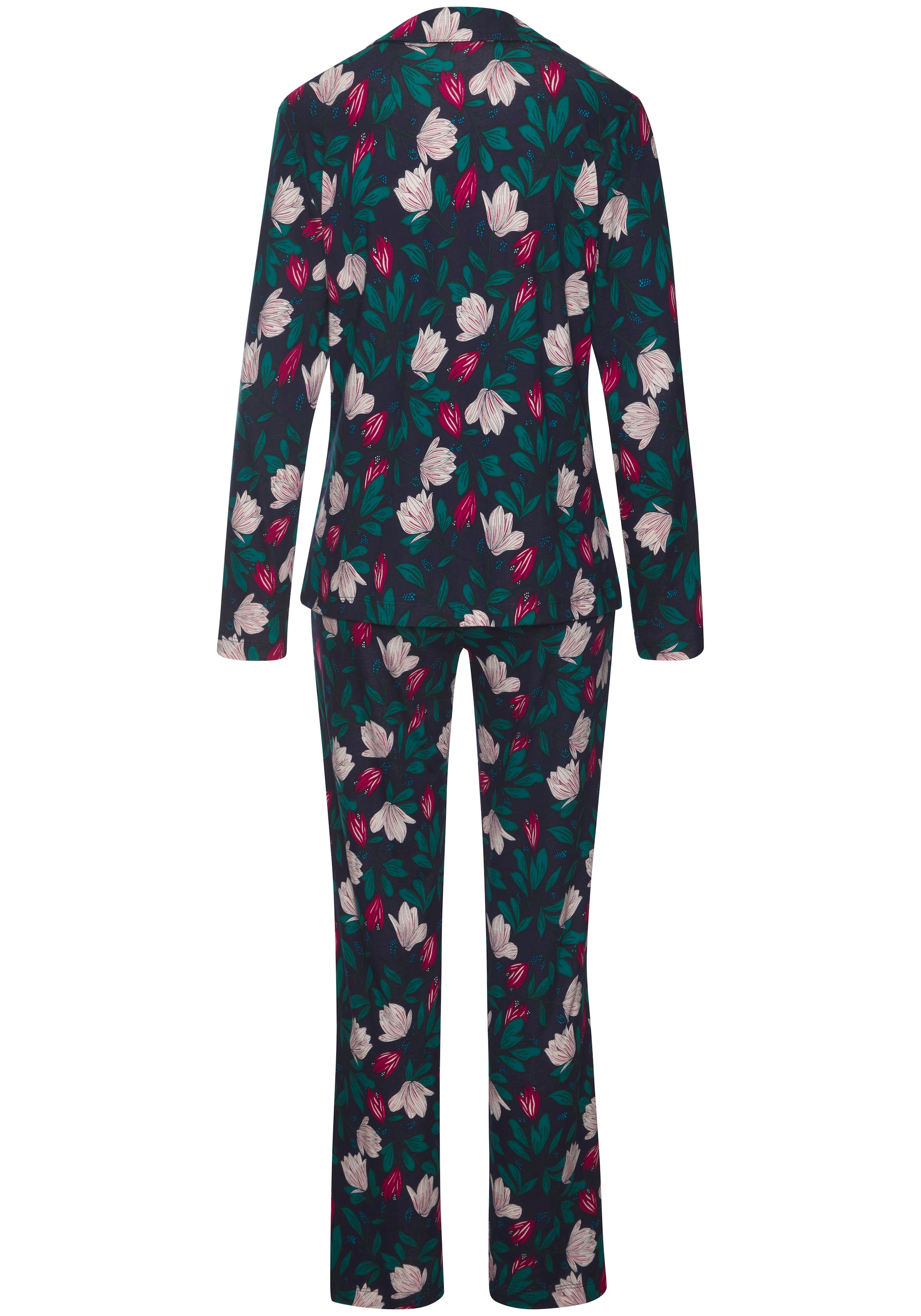 s.Oliver Pyjama Set, 2 tlg. im klassischen Stil