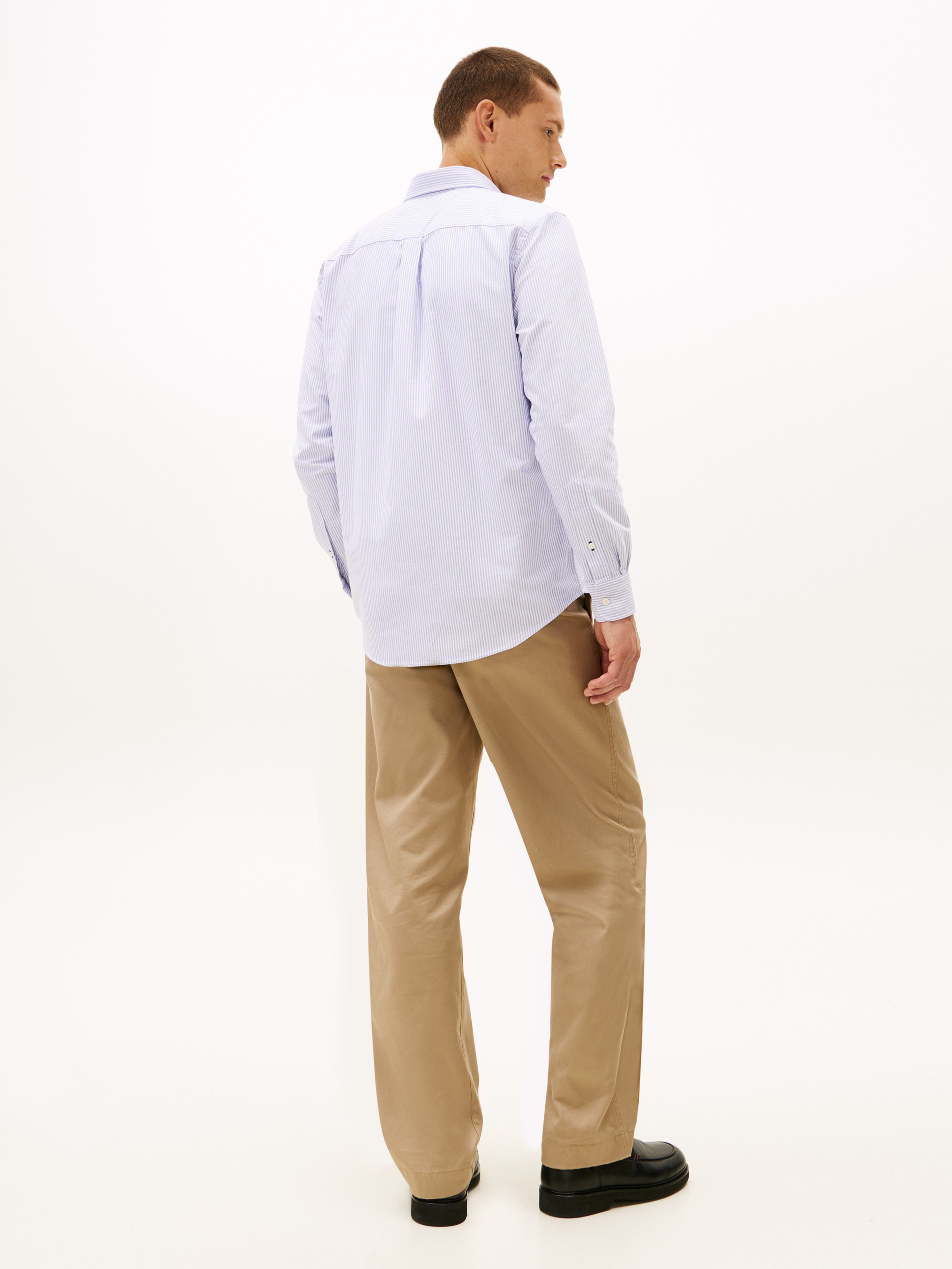 Tommy Hilfiger Langarmhemd »HERITAGE OXFORD STRIPE Regular Fit SHIRT«