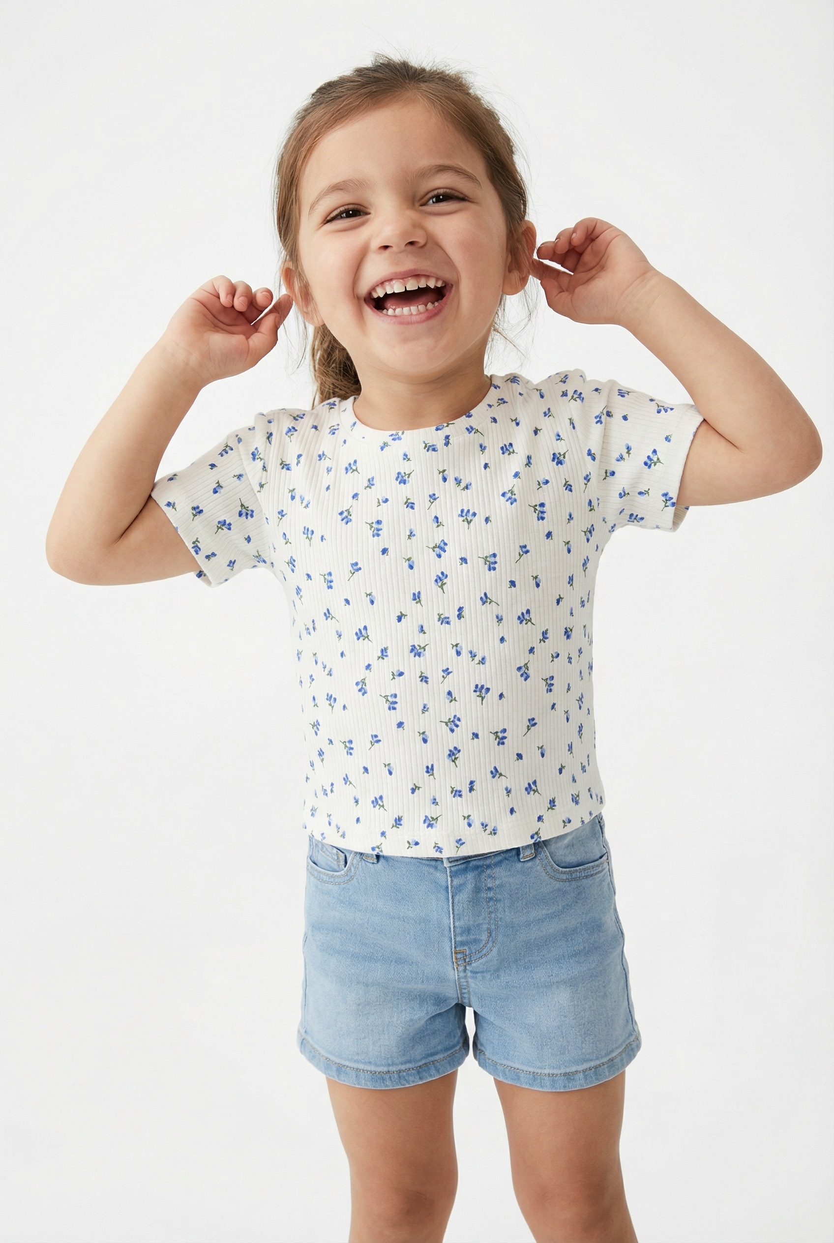 KIDS ONLY T-shirt à manches courtes »KOGBELLA LIFE SHT AOP S/S TOP JRS 2-PACK« Packung, 2 pièces Baumwollmischung, regular fit