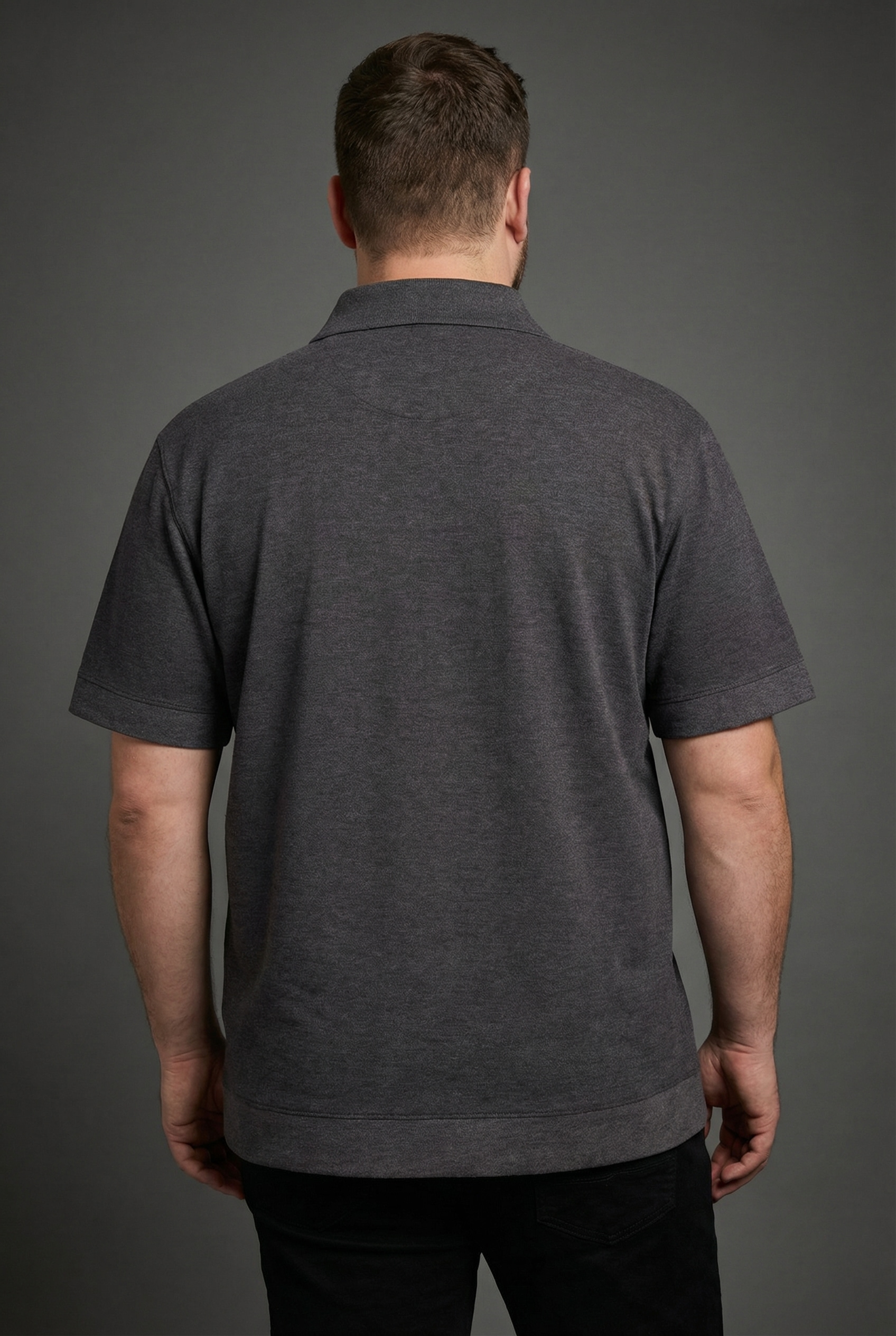 Man's World Plus Poloshirt »auch in Grosse Grössen bis Gr. 7XL Bauch-Fit« Regular Fit Passform, Kurzarm, unifarben, aus Piqué-Material