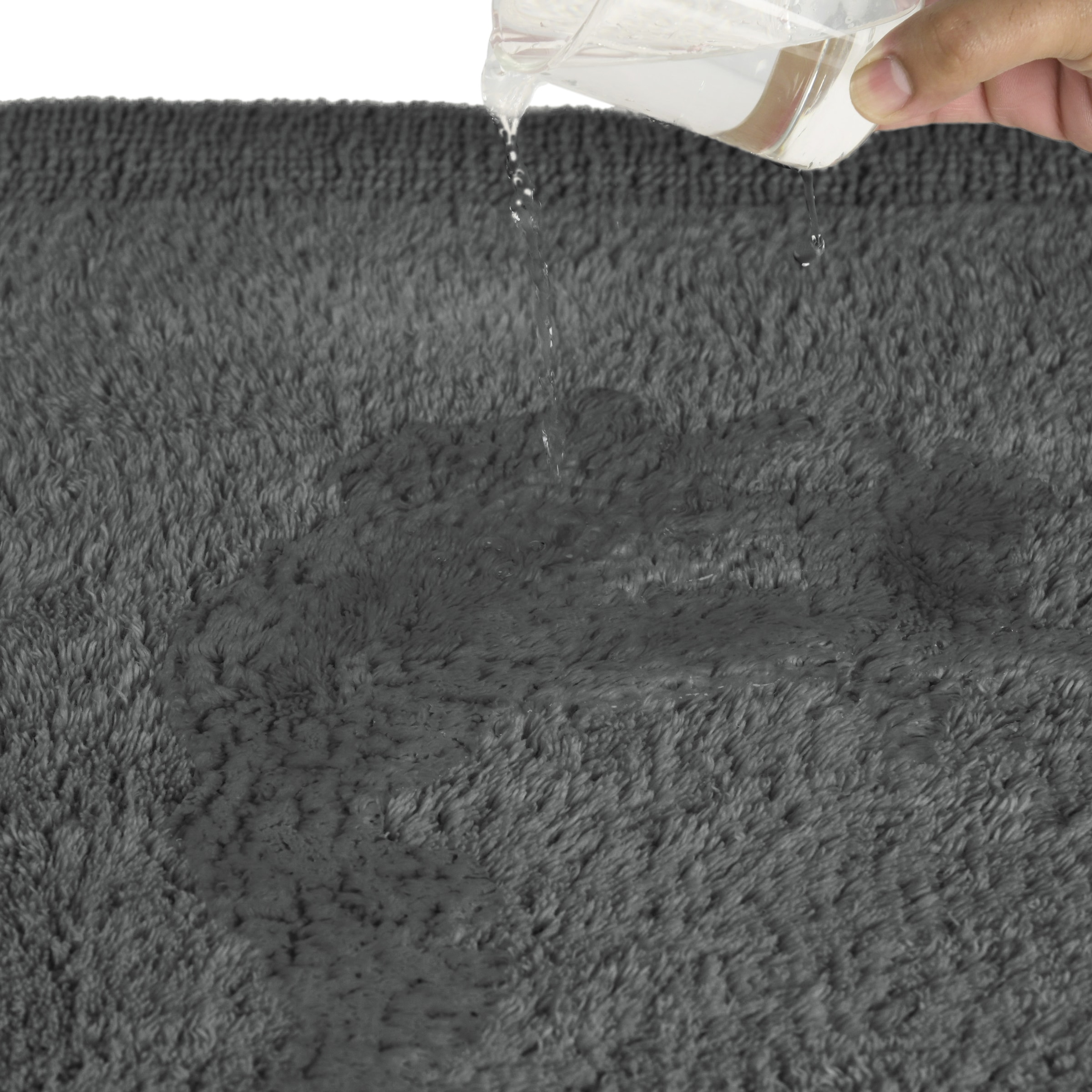 GOODproduct Tapis de bain »Kapra, Badvorleger, Badezimmer Teppich« Höhe 14 mm mit Bordüre, Badteppich, Badematte, Baumwolle