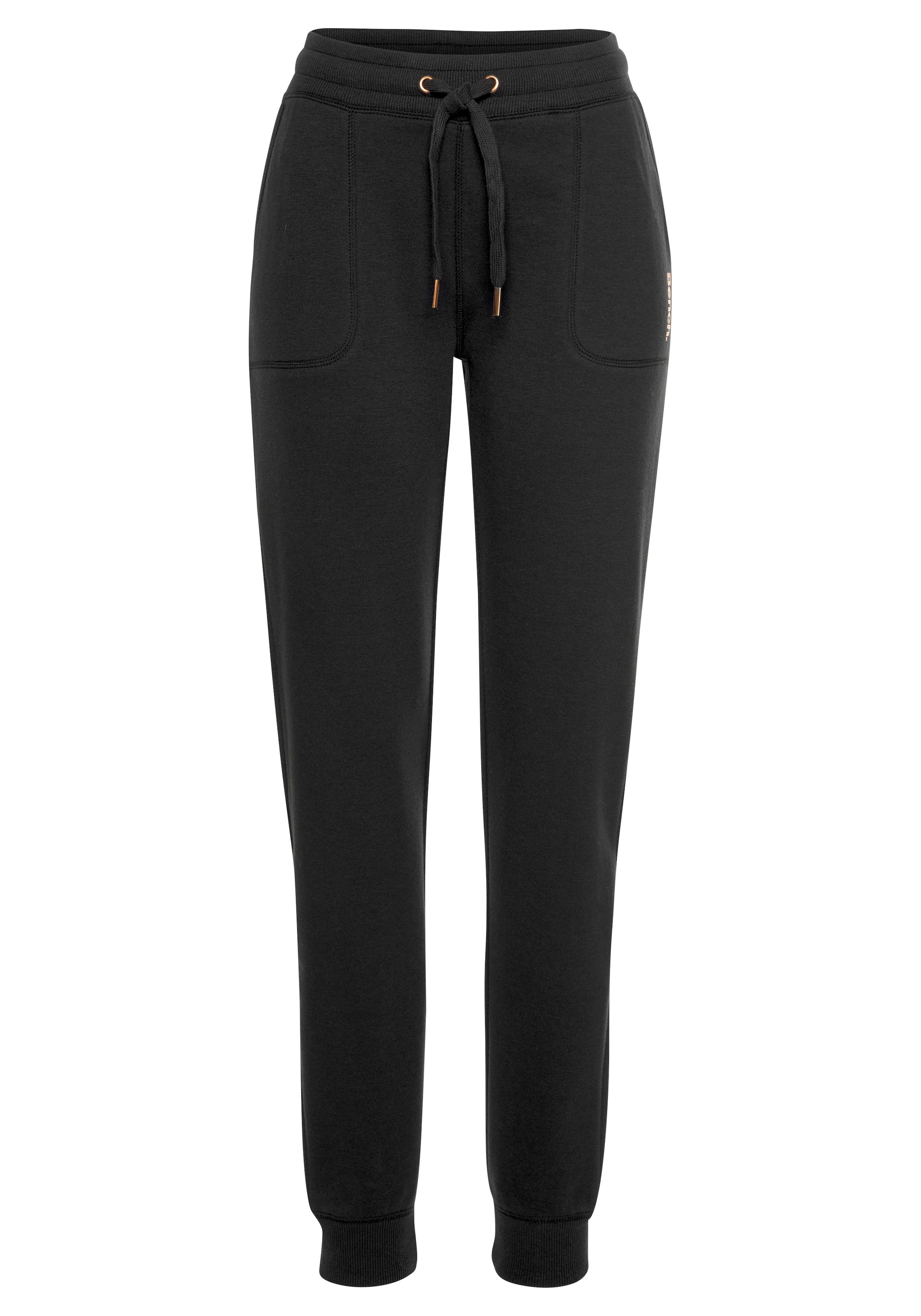 Bench. Loungewear Loungeanzug 2 tlg. mit goldenem Logomotiv