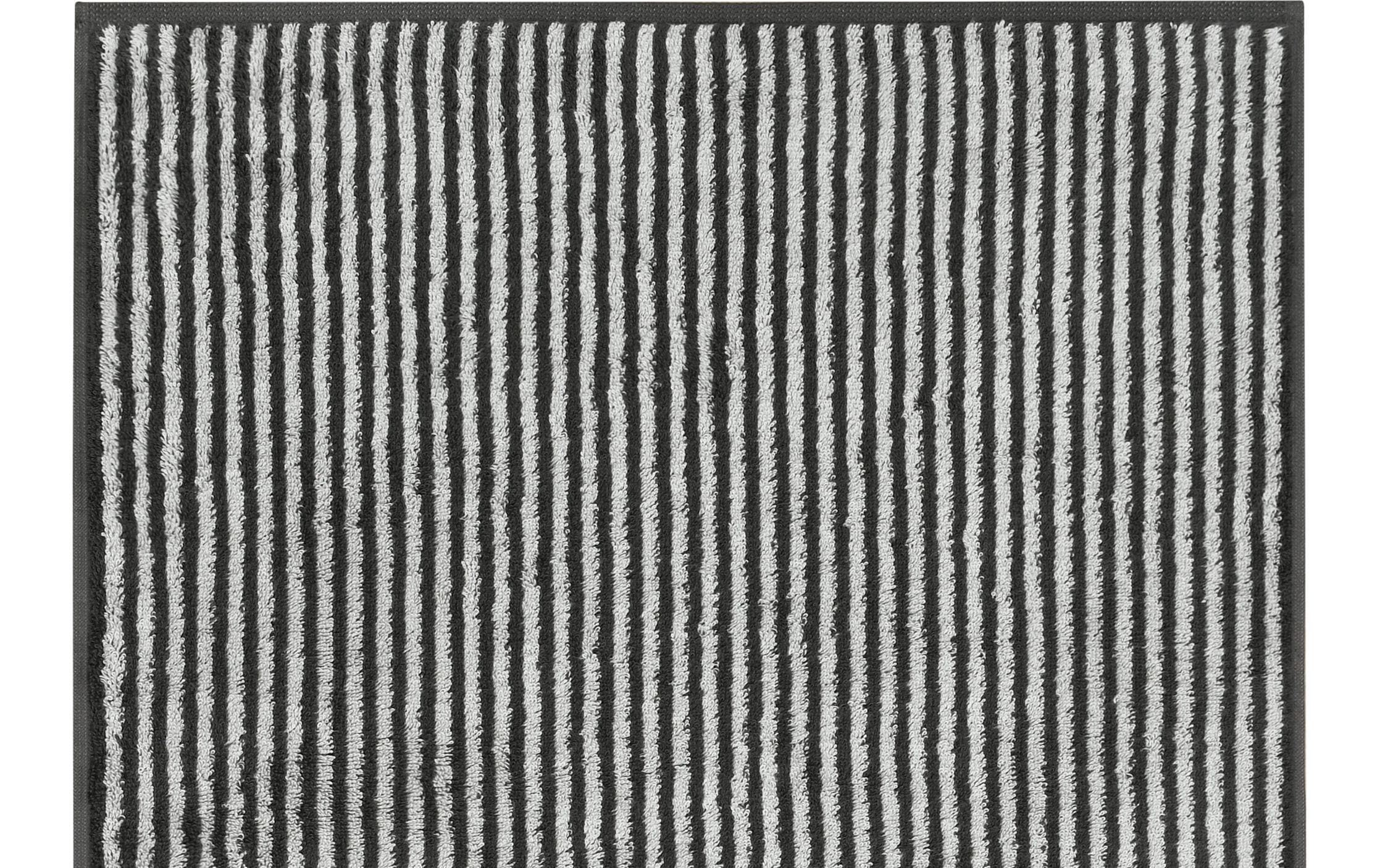 Cawö Drap de douche »Two-Tone Stripe 80 x 150 cm« Hochwertiges Badezimmertuch