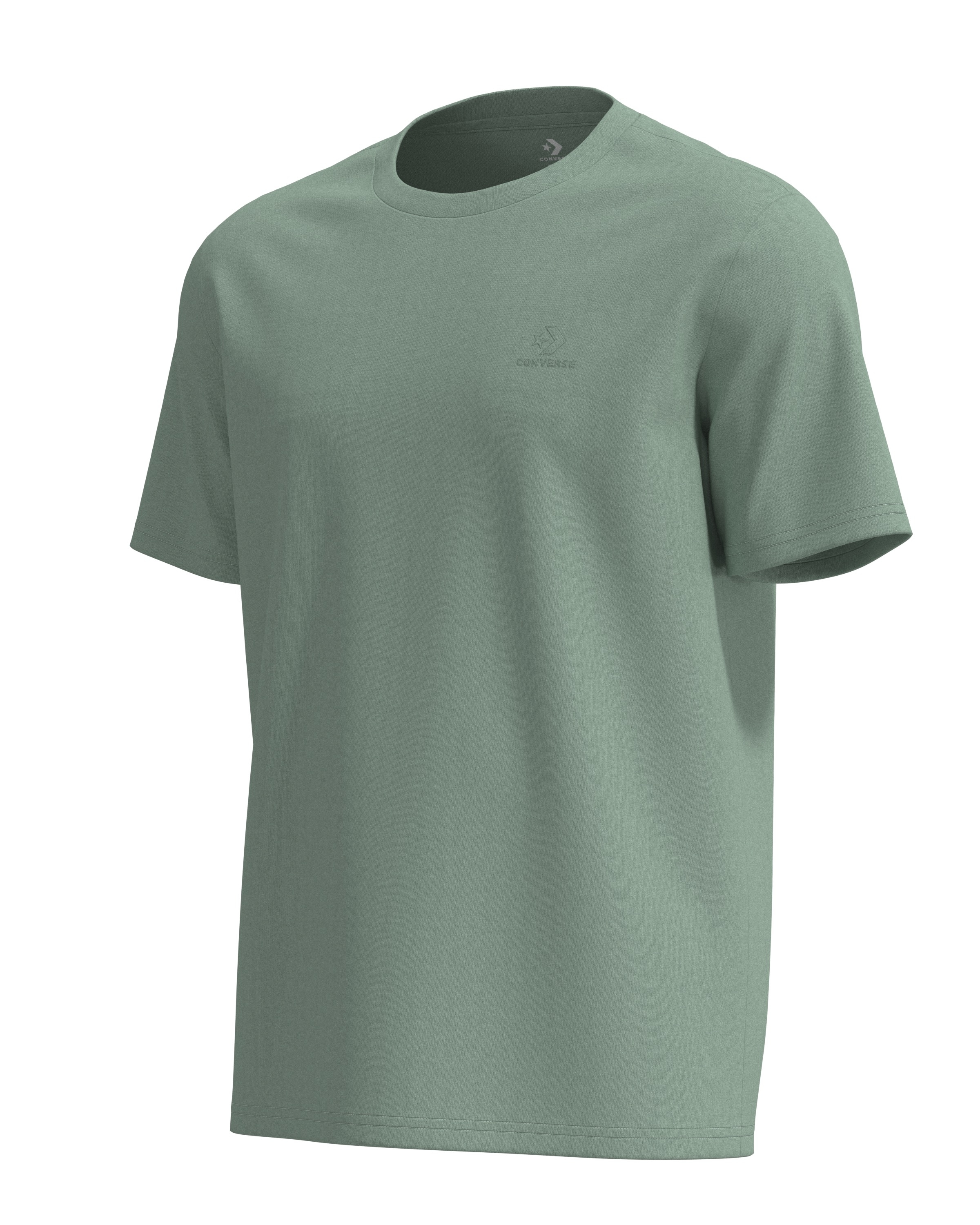 Converse T-shirt manches courtes, en coton, coupe classique
