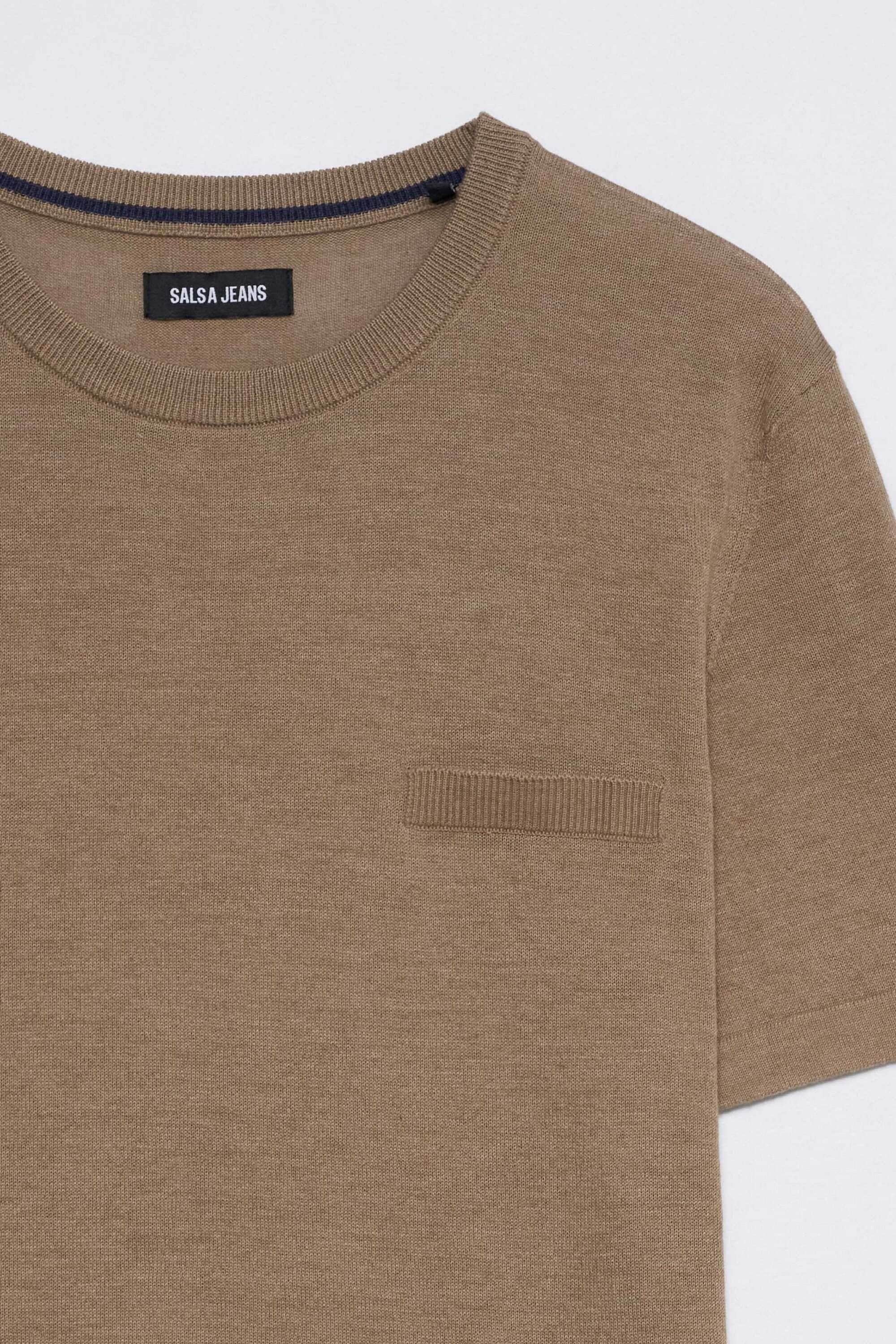 Salsa Strickpullover »Salsa Jeans Pullover Chest Pocket«