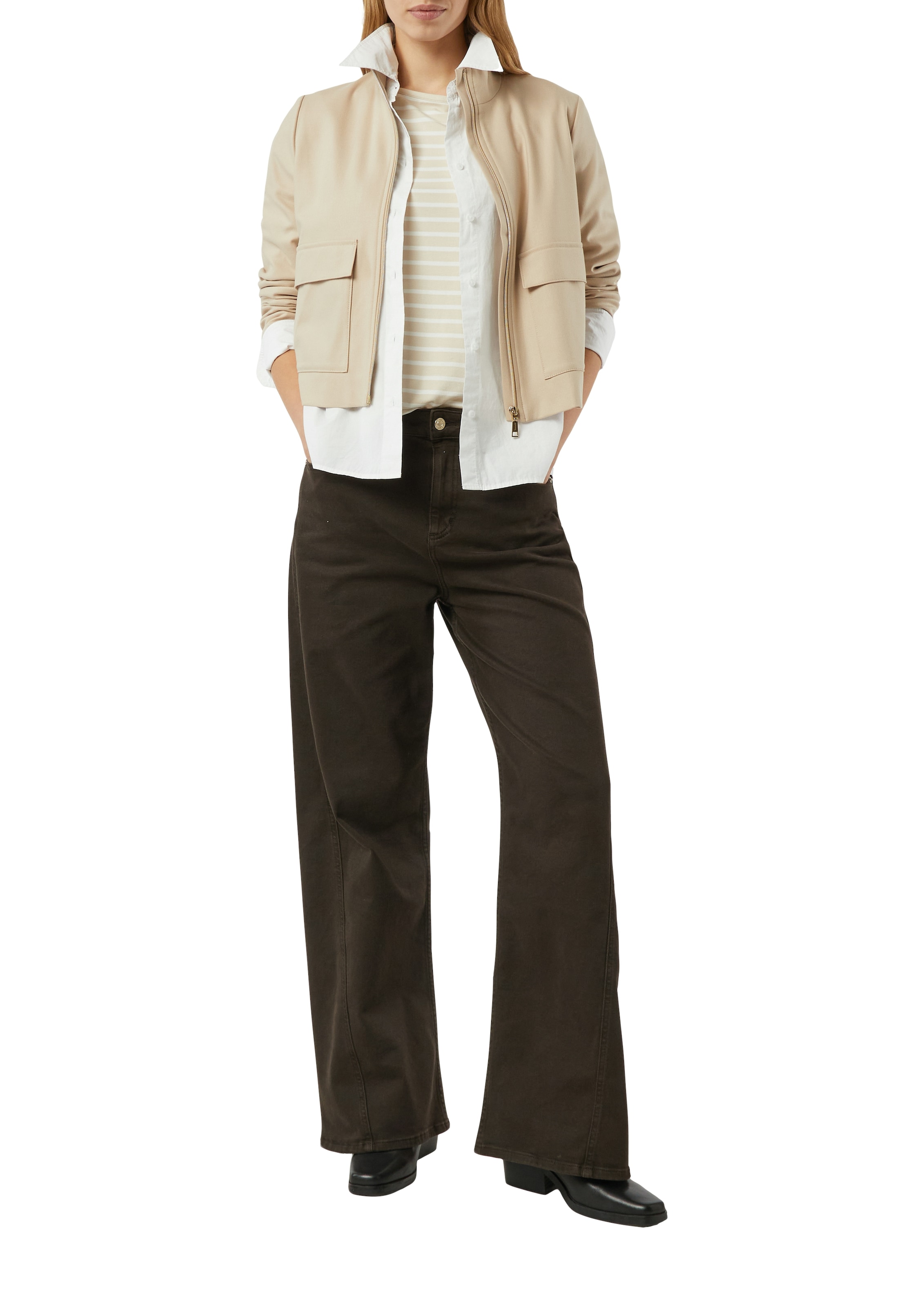 Comma T-Shirt im Streifen-Design