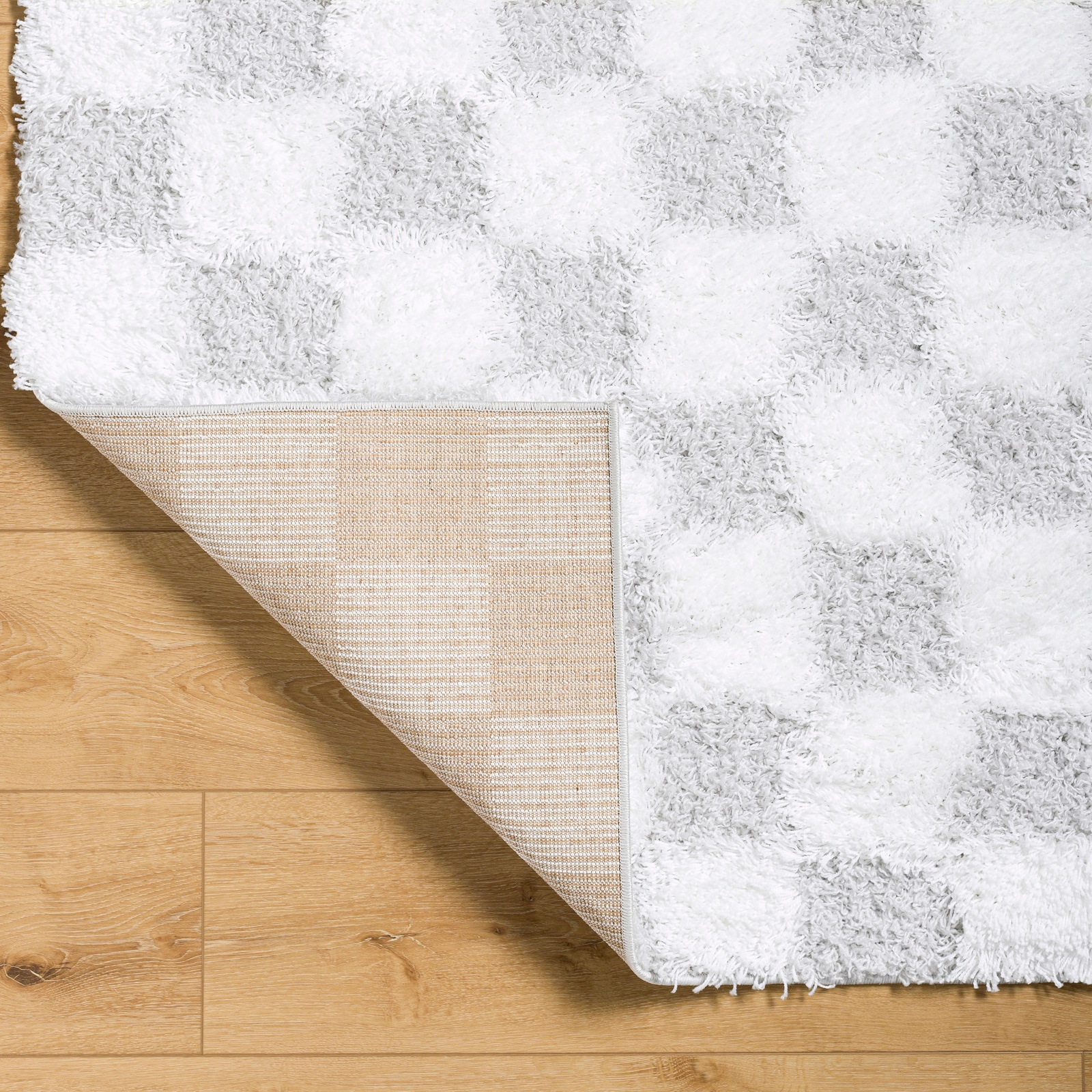 Livabliss Tapis à poils longs »DEWAS« Rectangulaire 63 mm Höhe