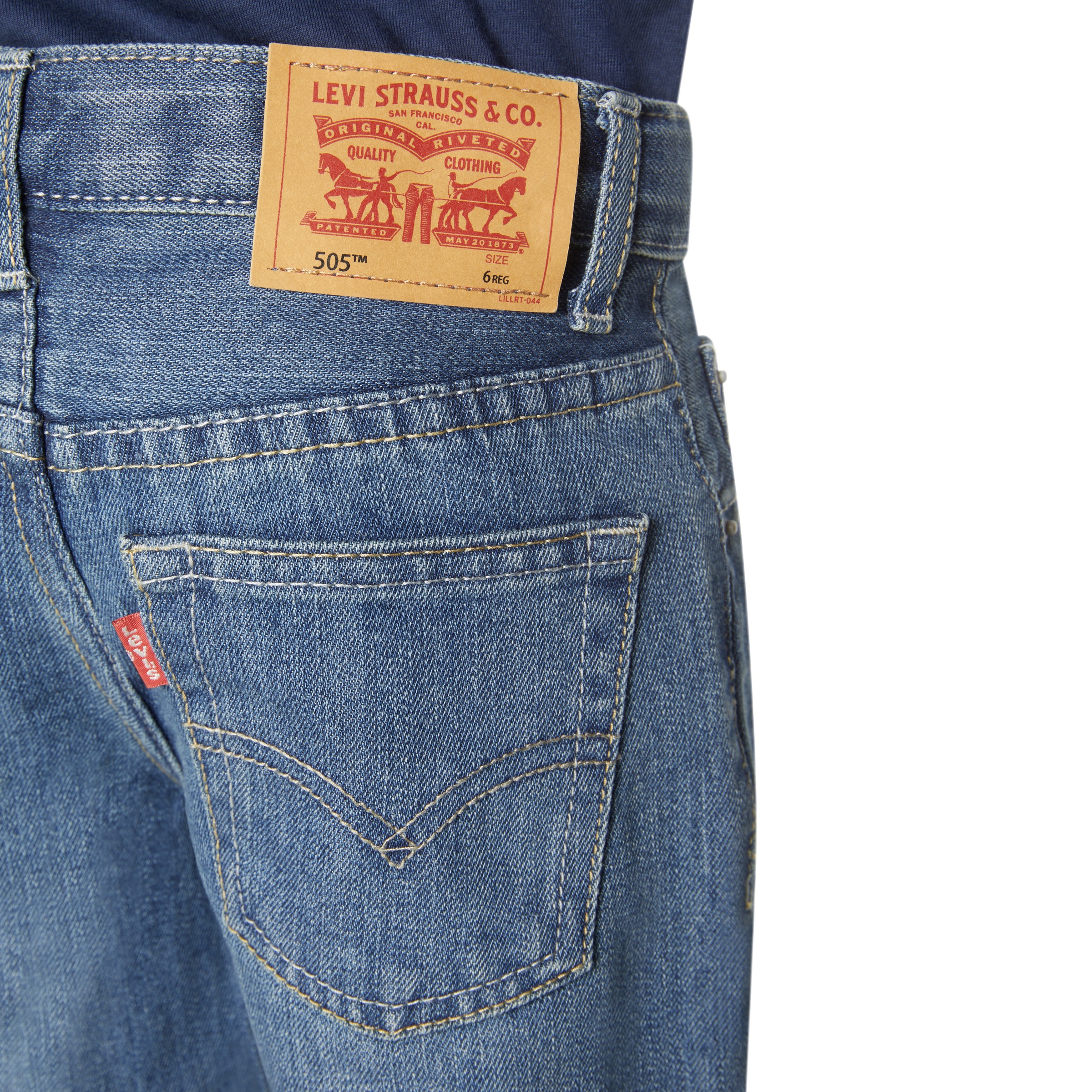 Levi's® Kids Regular-fit-Jeans »LVB 505 REGULAR FIT JEAN« im Five-Pocket Style