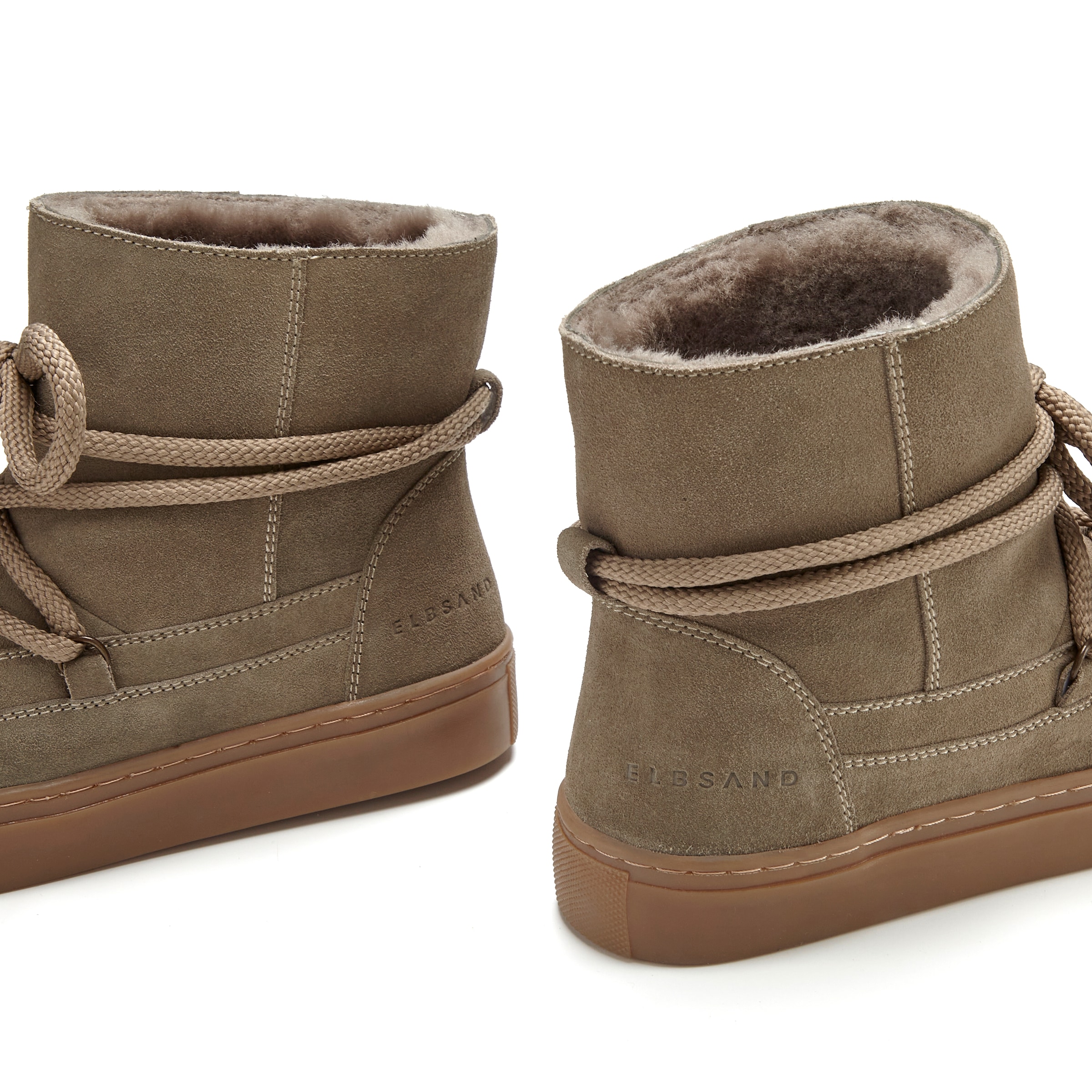 Elbsand Stiefelette »Boots, Winterstiefelette, Winterboots, Stiefel, Lederstiefelette«  aus Leder mit kuscheligem Lammfell