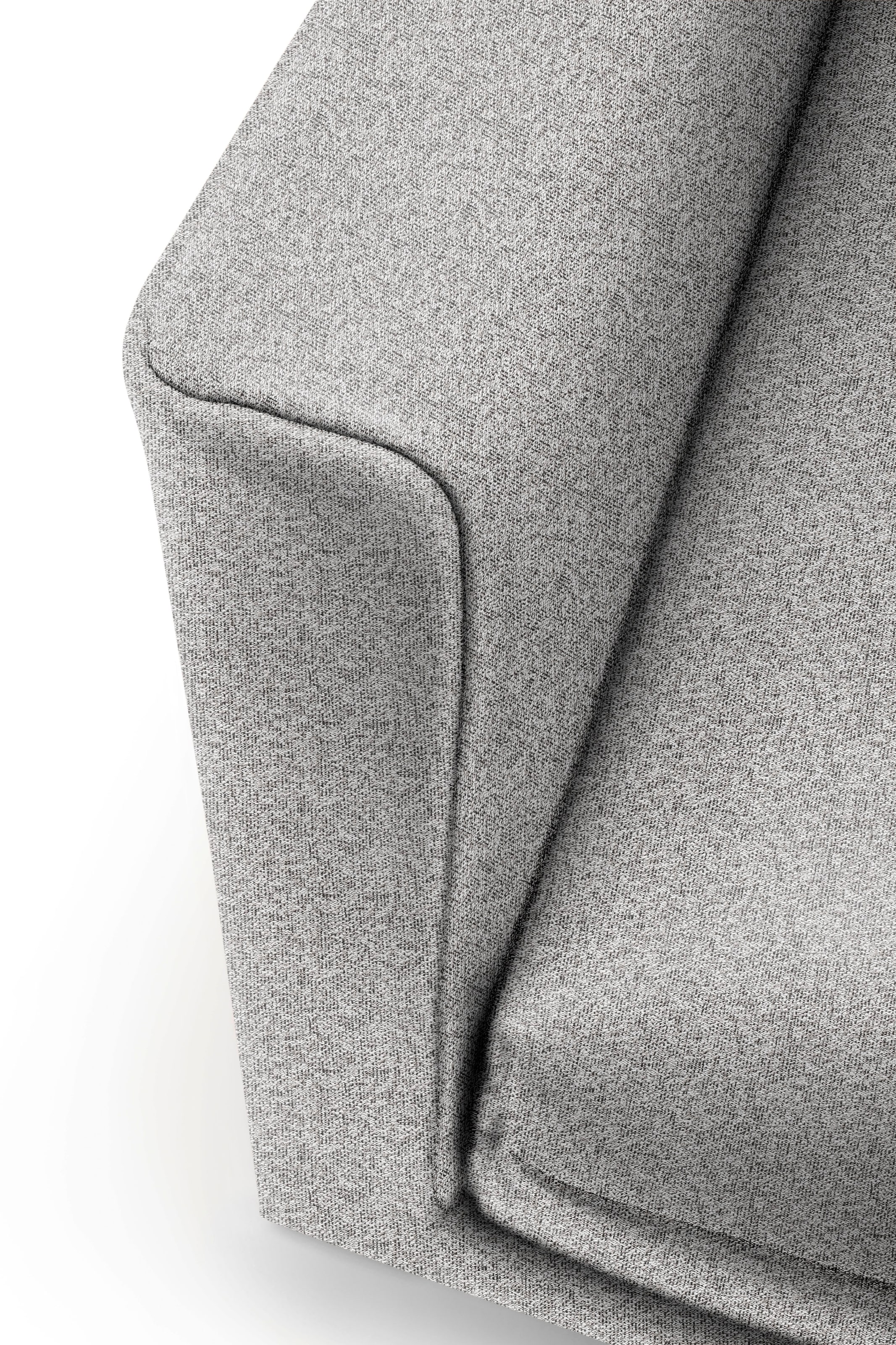 Creation BY ROLF BENZ 3-places »CR.414, Designsofa, edles Sofa, Loungesofa, Ledersofa, klares Design« en cuir ou chenille, confort d'assise de première qualité, rembourrage décontracté
