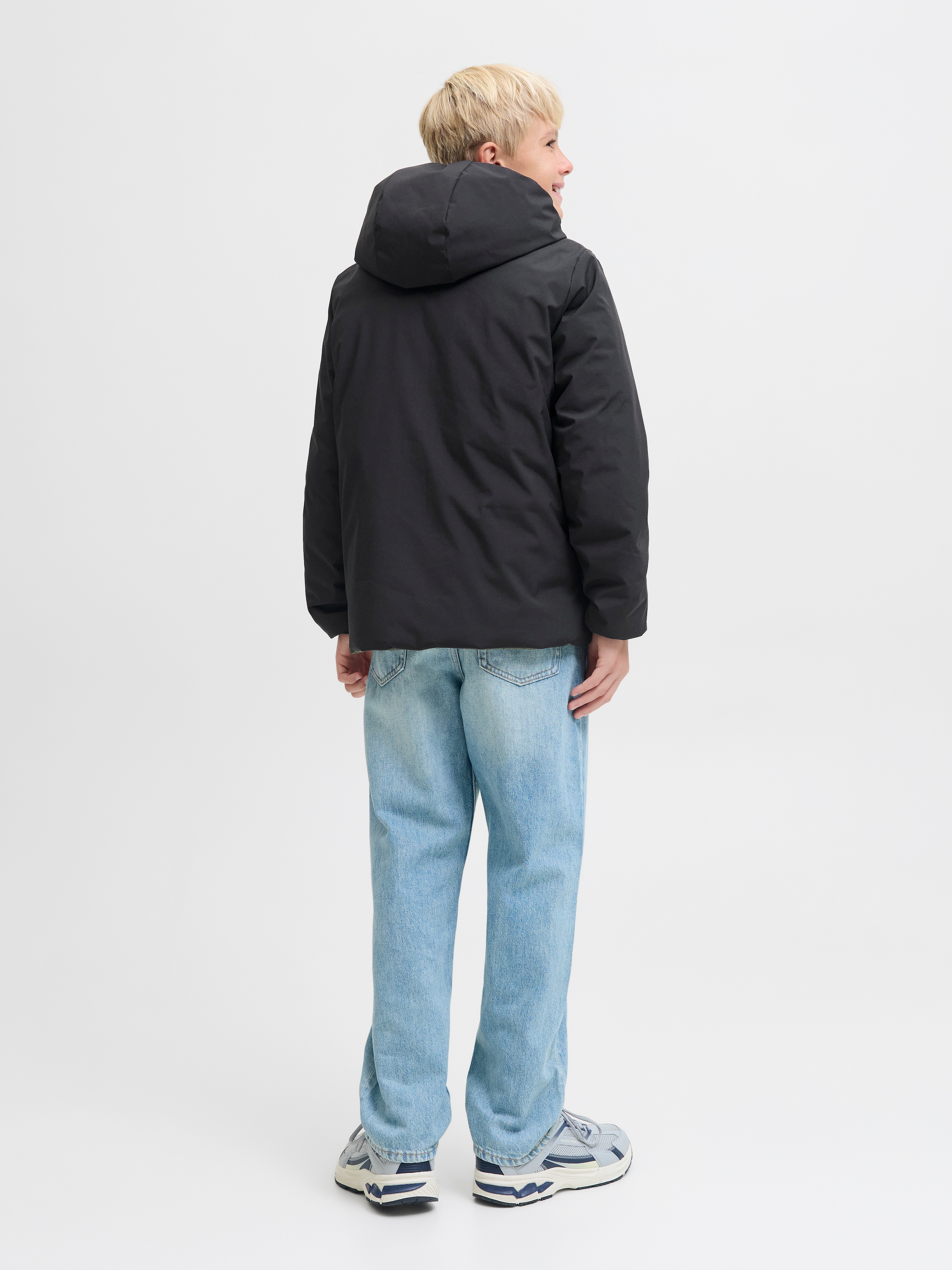 Jack & Jones Junior Veste d'extérieur »JJEBROOK REVERSIBLE JACKET SN JNR« mit Kapuze