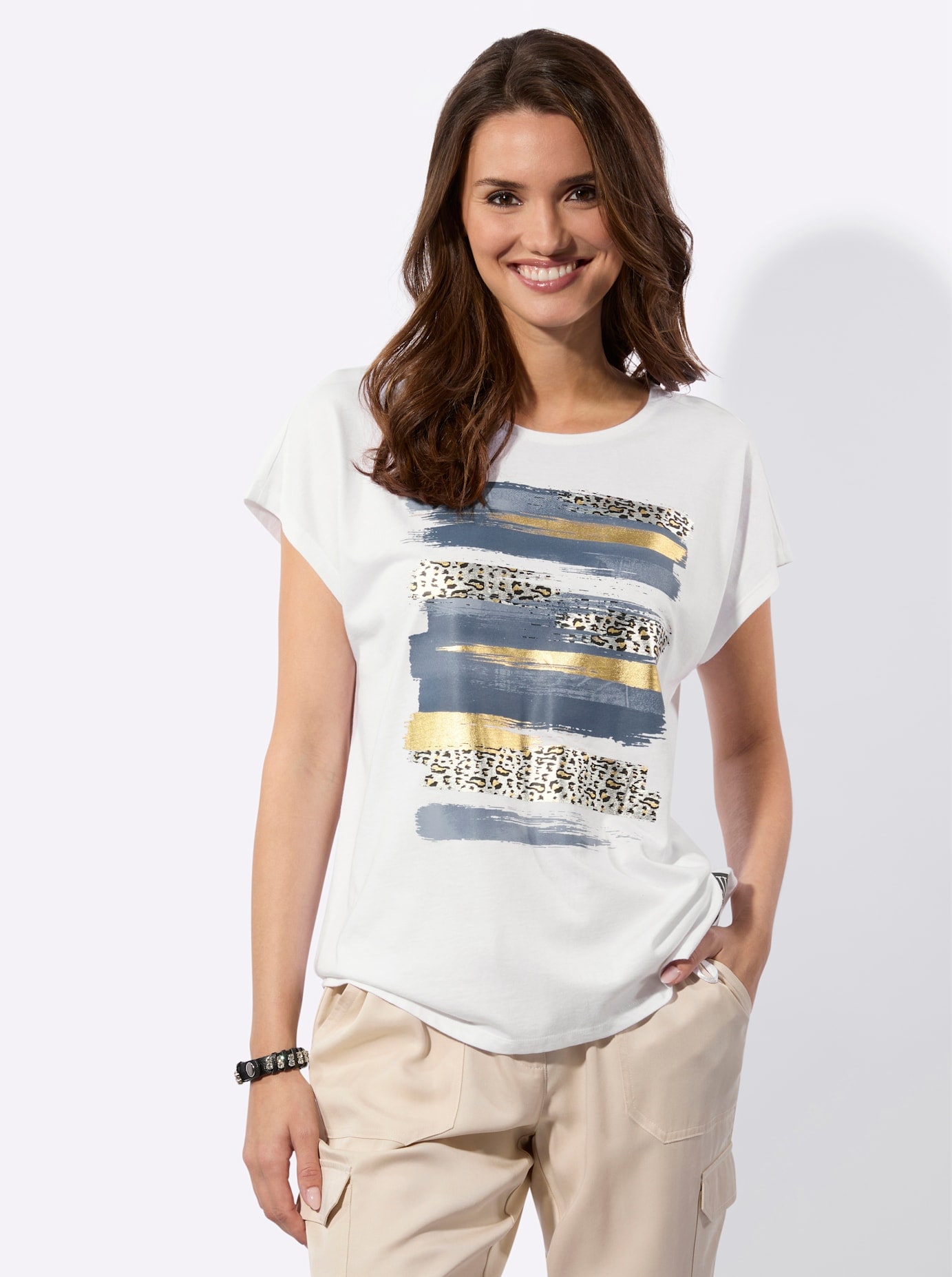 Inspirationen Shirt à col rond »Shirt« 1 pièces